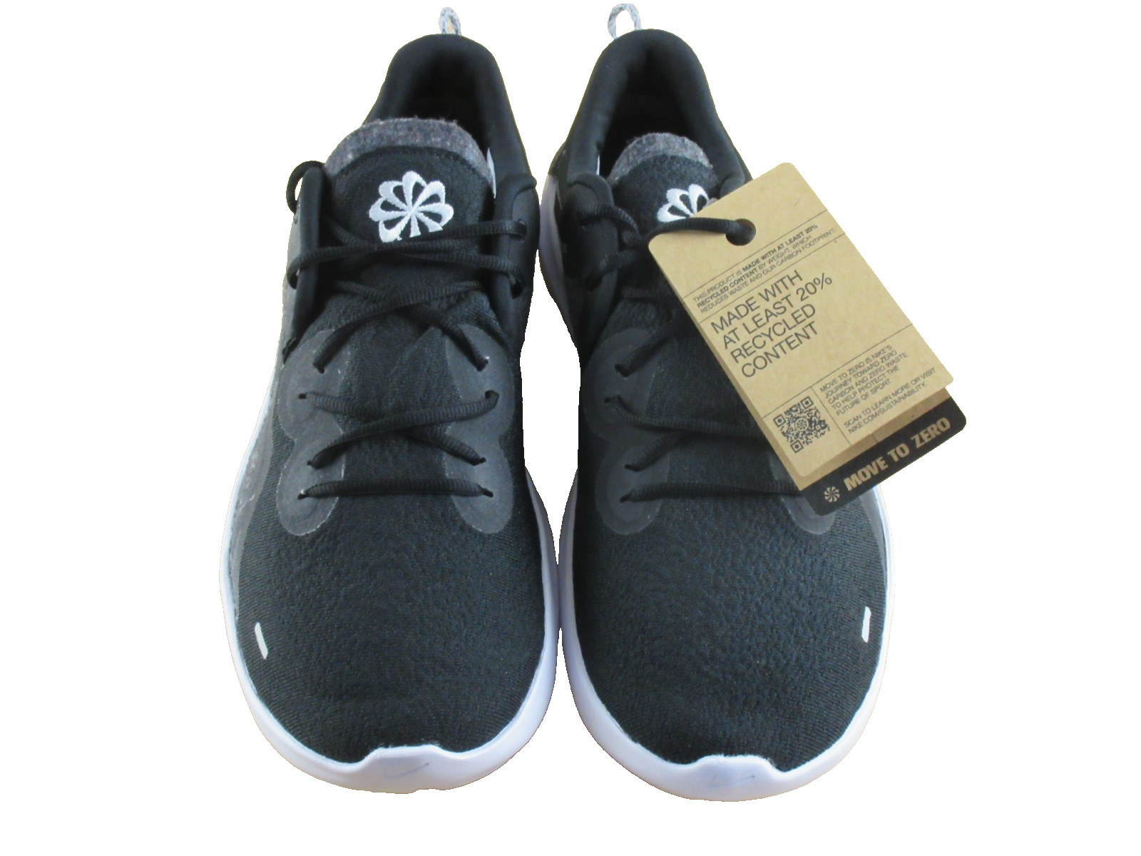 Nike Men’s Flex 2021 RN Running Shoes Black White Smoke Grey Size 11 NIB