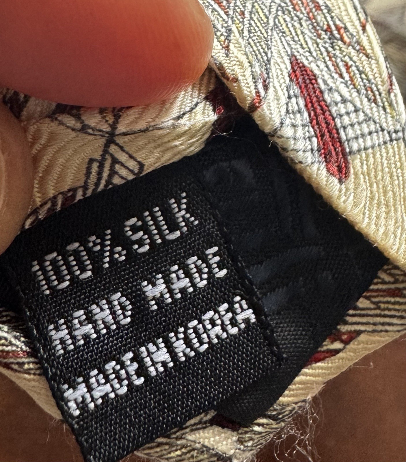 Architect Frank Lloyd Wright “Prairie Sumac / Dana-Thomas House 1902” Silk Tie