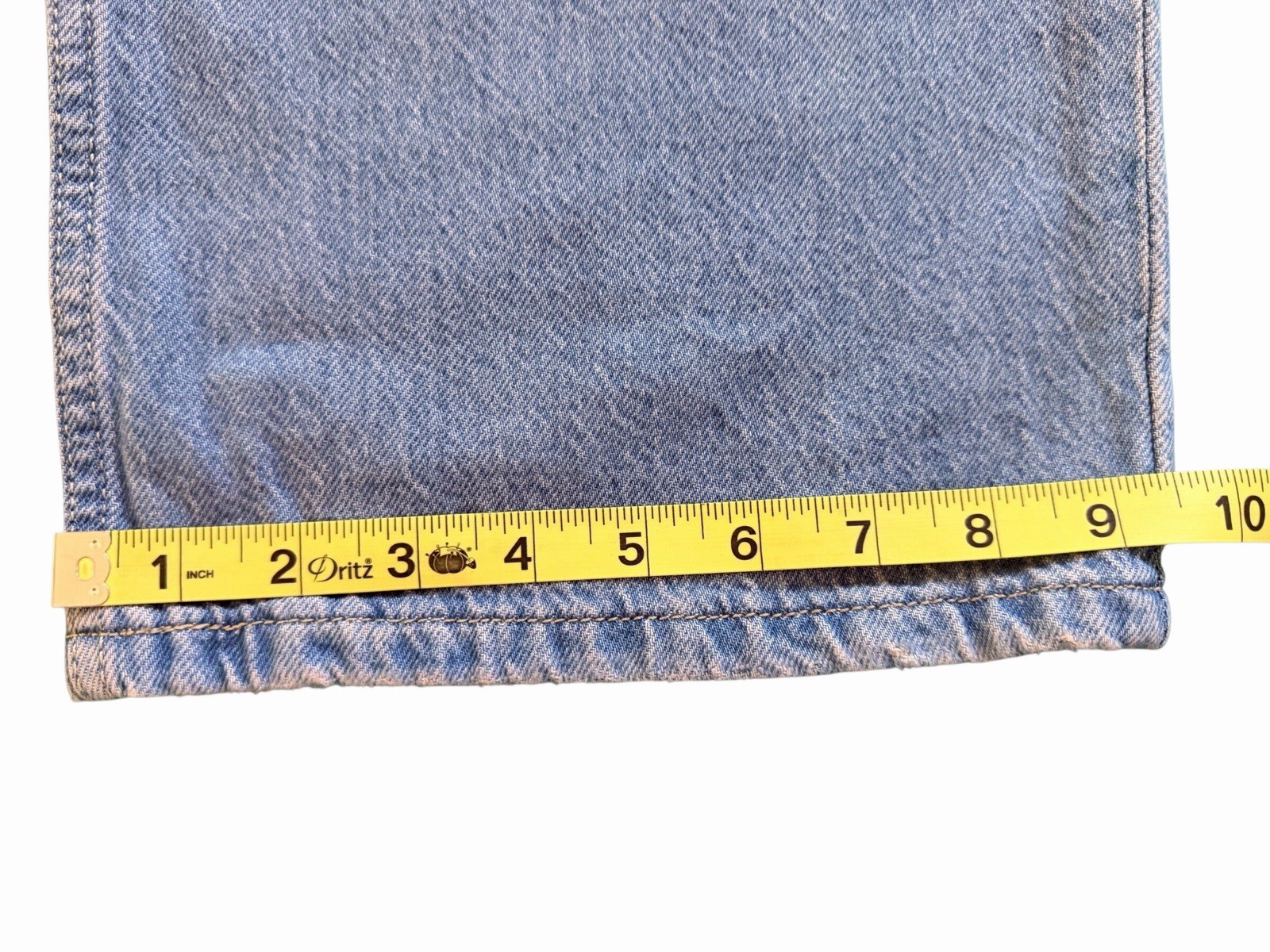 NWT Levi’s Low Pro Jeans Size 34 Light Wash Mid Rise Straight Leg Denim
