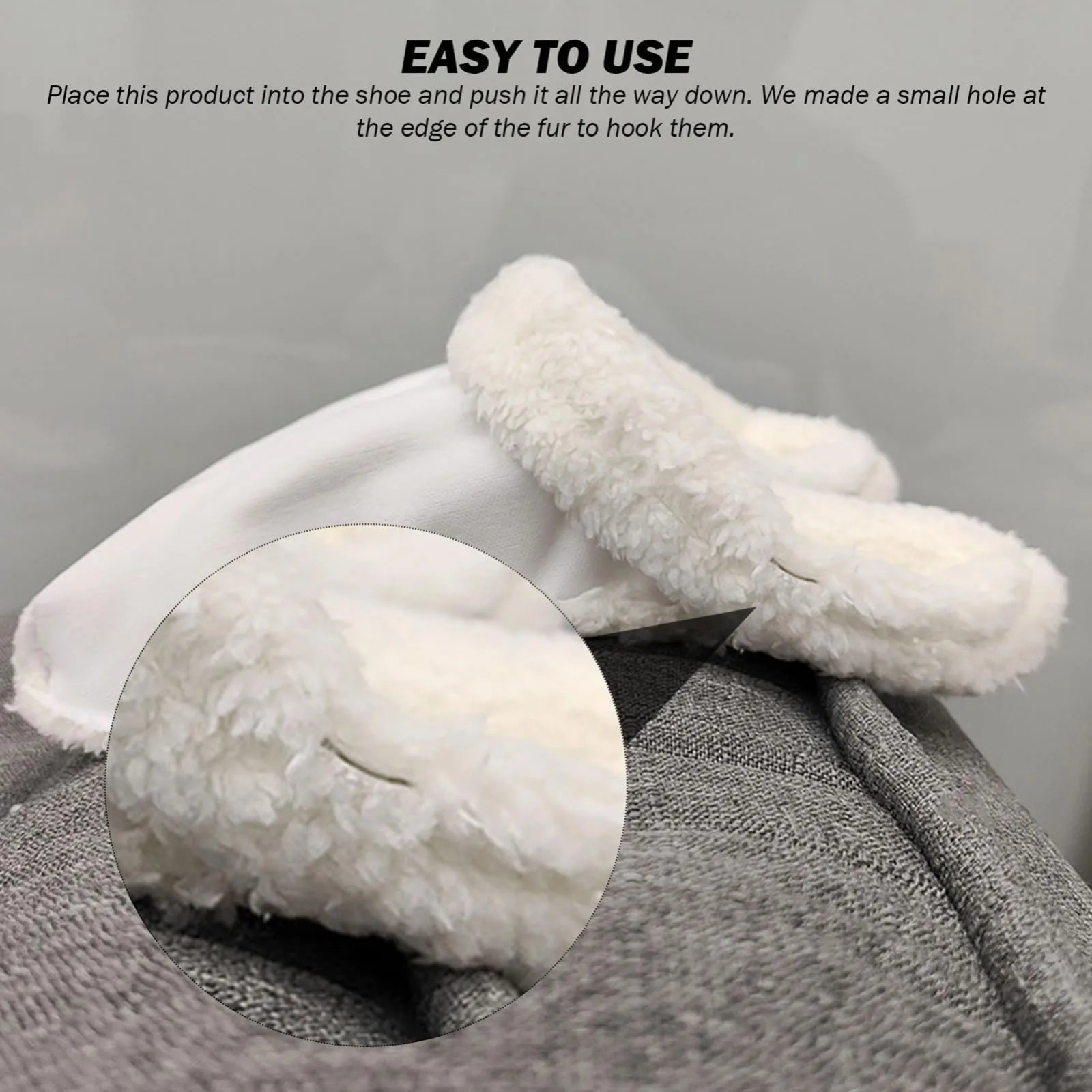 Winter Fleece Liners for Crocs – Warm Removable Insoles for Men & Women