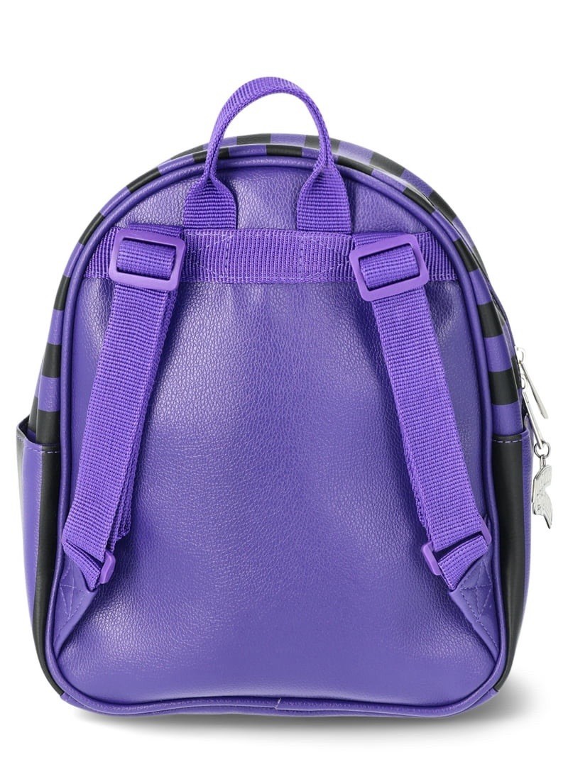 Accessory Innovations Wednesday Addams Nevermore Academy Striped Mini Backpack