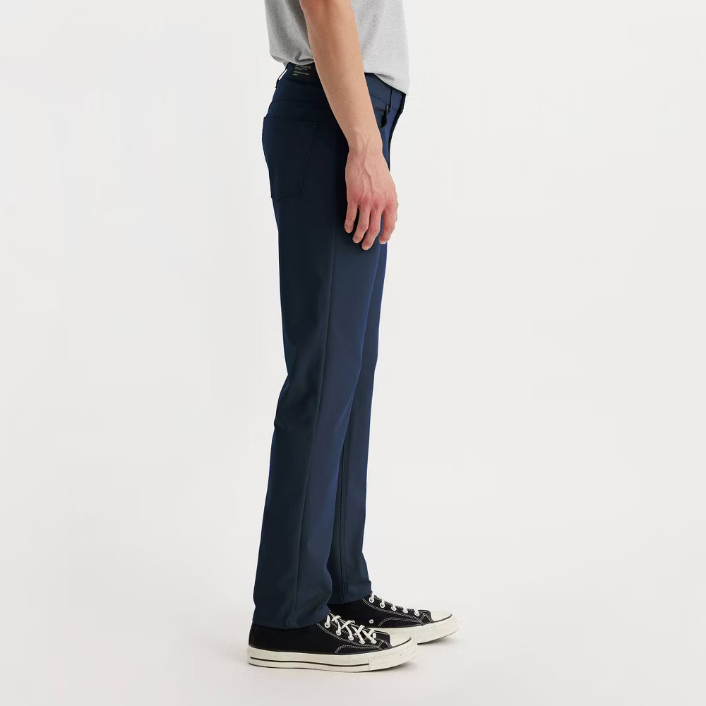 Levi Men 511 Slim Tech Five Pocket Pants – Navy Waves 34×30