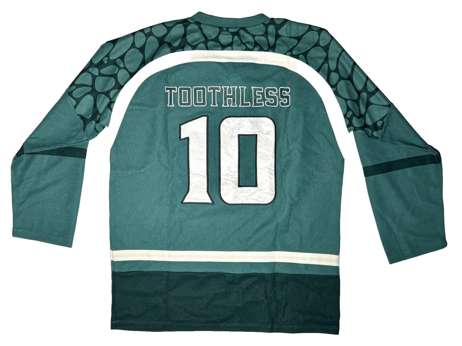 DreamWorks How To Train Your Dragon Toothless Hockey Jersey XS,SM,MD,LG,XL,2XL