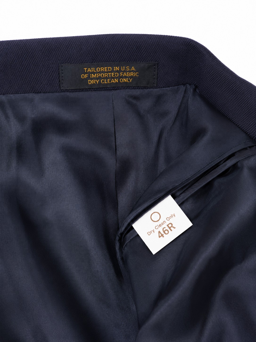 Vintage Hardwick Men’s Navy Blue Double Breasted Blazer Sport Coat Jacket 46R…