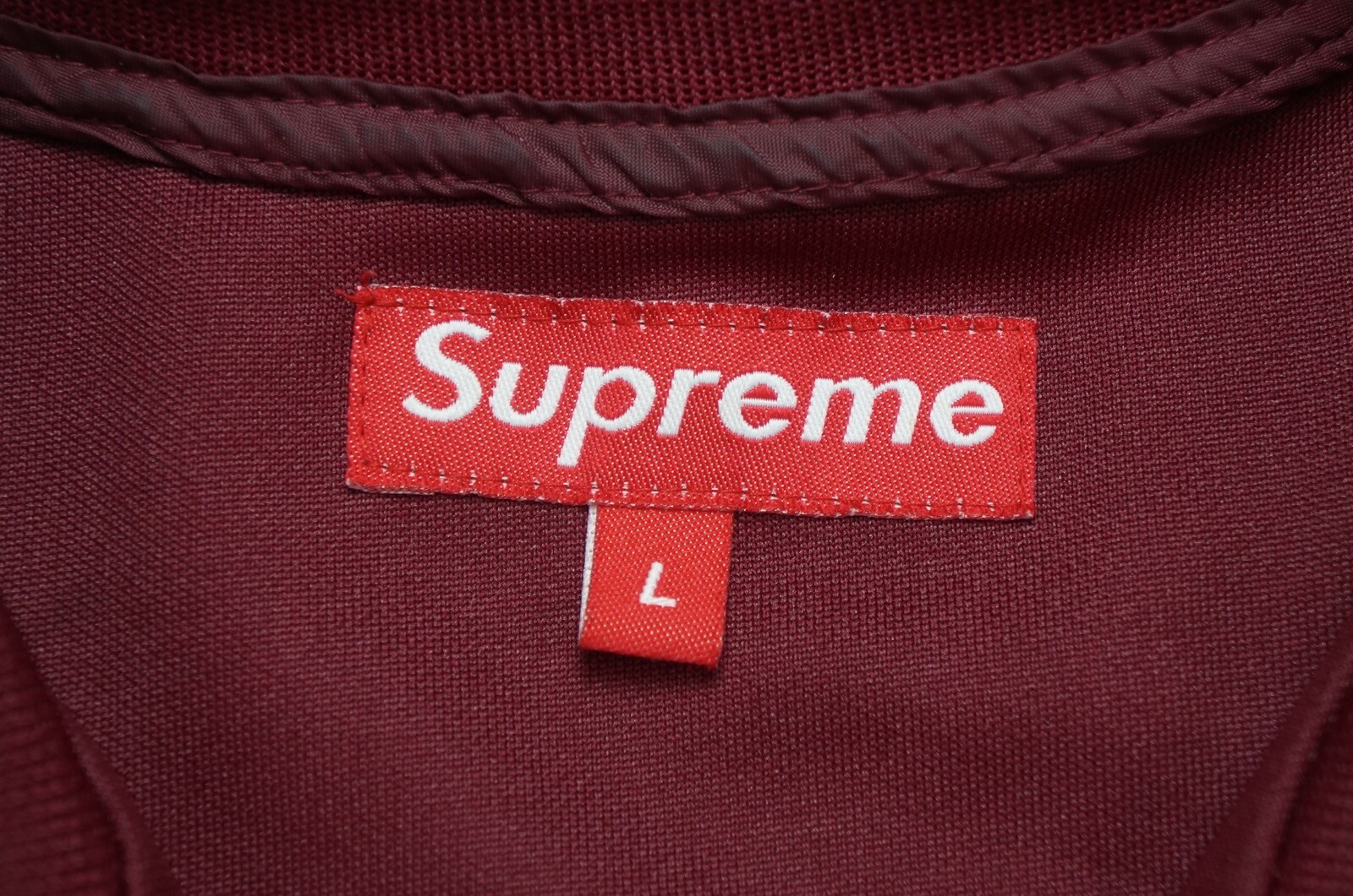 Rare Vintage SUPREME MVP’S New York Spell Out Jacket Streetwear READ FLAWS Red L