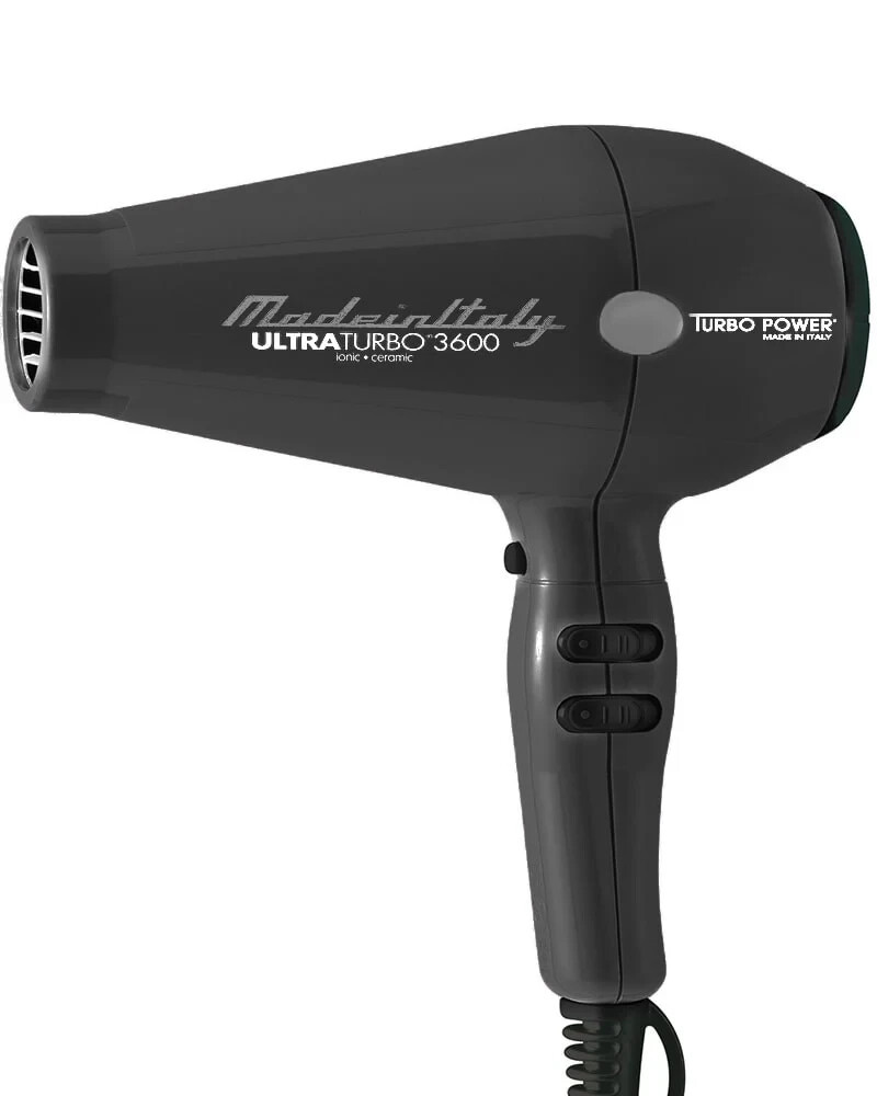 Turbo Power UltraTurbo Ionic 3600 Dryer- Black, 327B