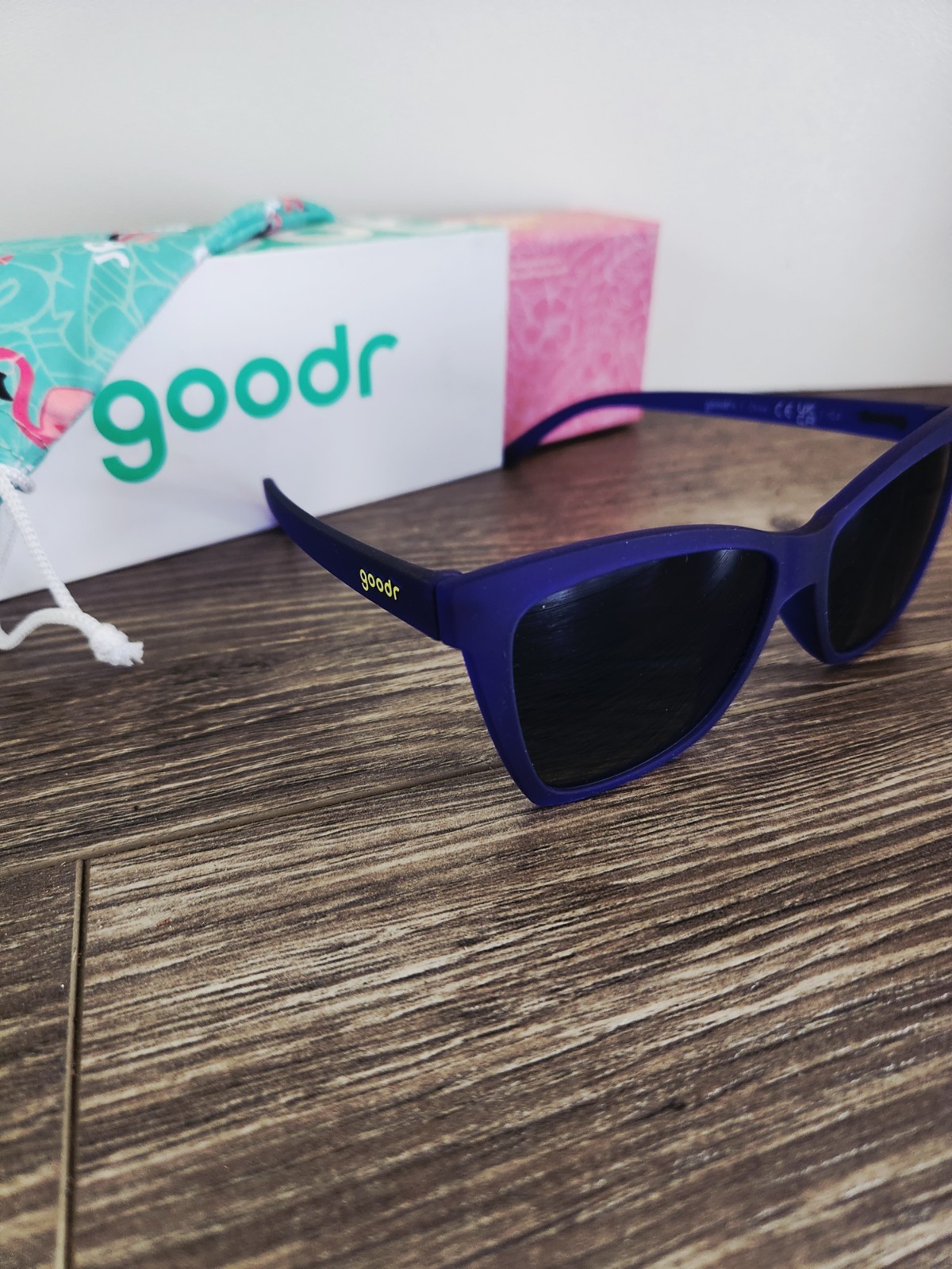 goodr Polarized Sunglasses Dark Purple