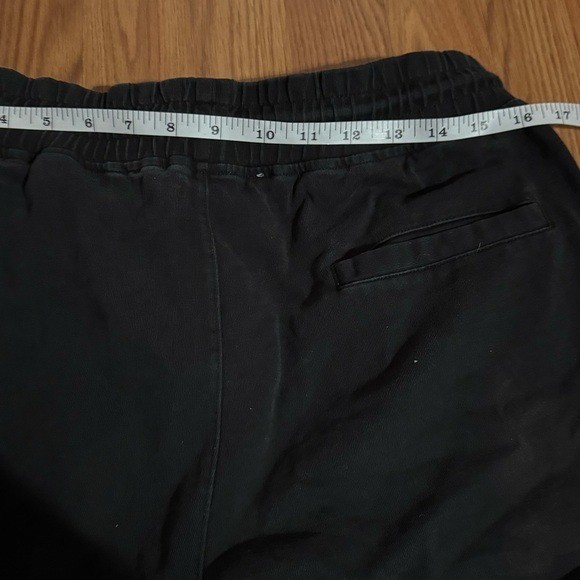 Off-White Black Blue Athletic Shorts Virgil Abloh Authentic Designer Streetwear