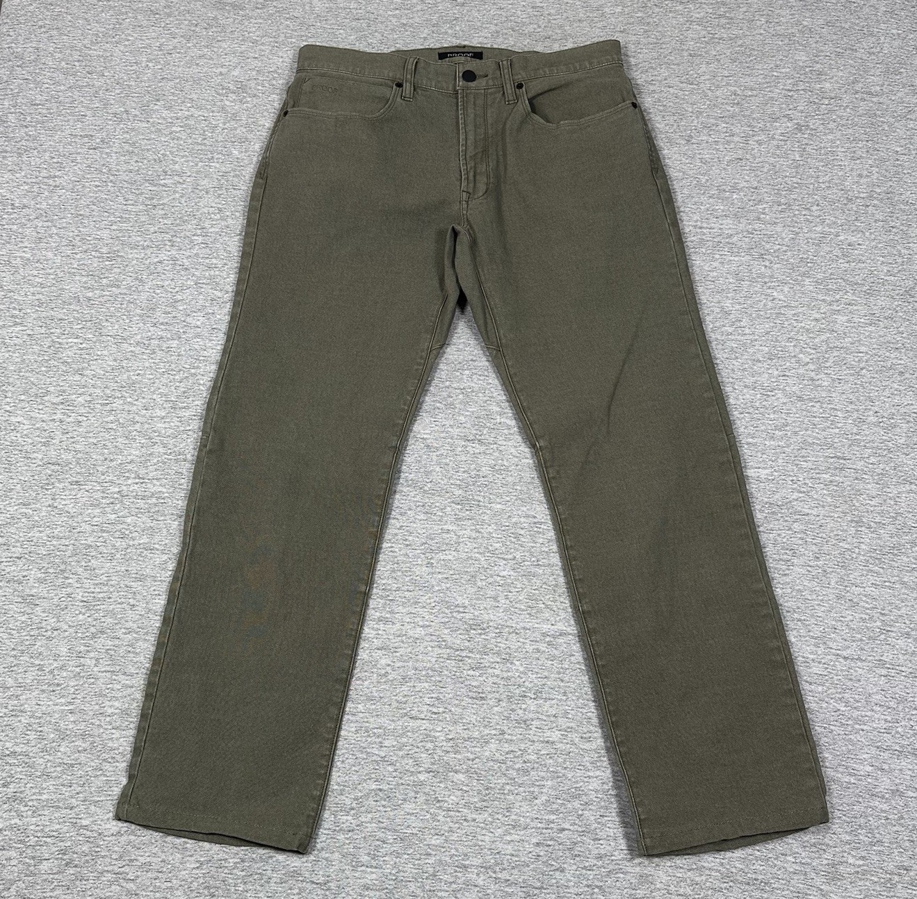 Proof Pants Mens 31×29 Green Rover Canvas Straight Travel Workwear Huckberry