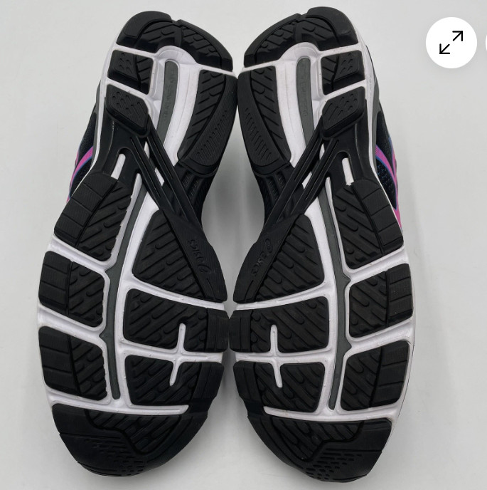 Asics GT 2000 7 Womens Size 9.5 Running Shoes Sneakers 1012A554 Black Pink