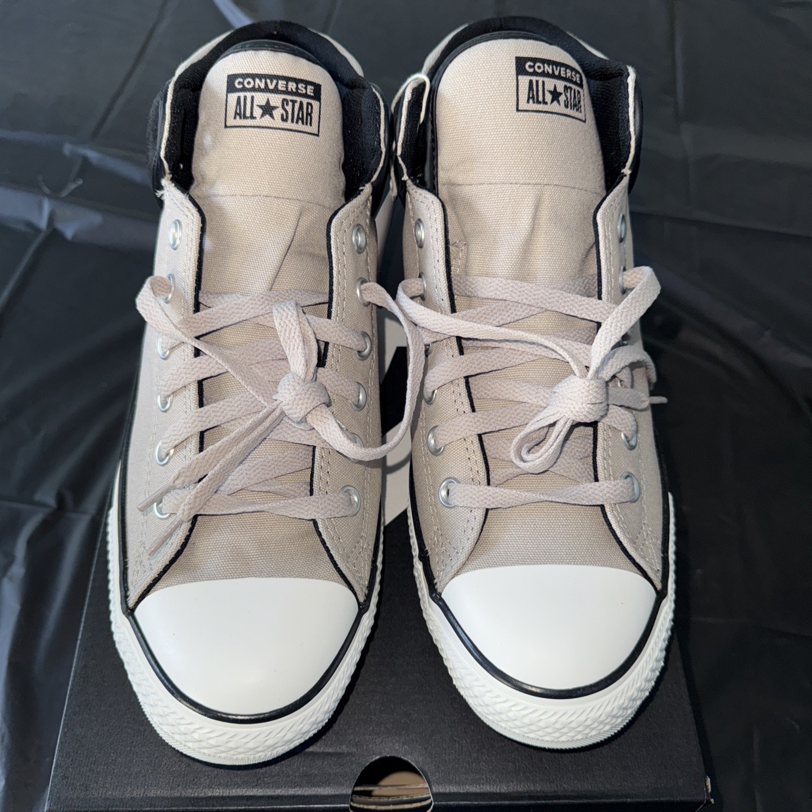 Converse Chuck Taylor All Star High Street Mid Shoe TanBlackWhite Unisex M11 W13