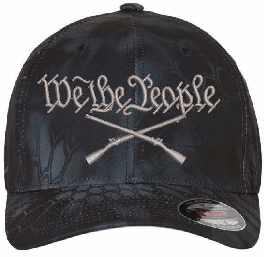 We The People Flex Fit Embroidered Low Profile Hat – Various Colors and Sizes