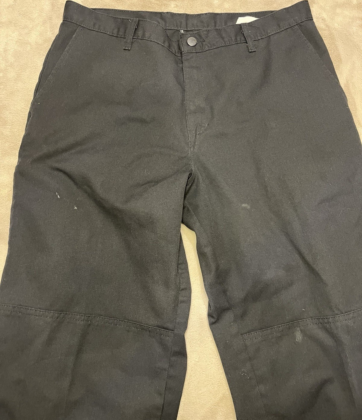 Dickies Men’s Black Work Pants 34×30 Polyester Cotton Blend Honduras MPN W841E31