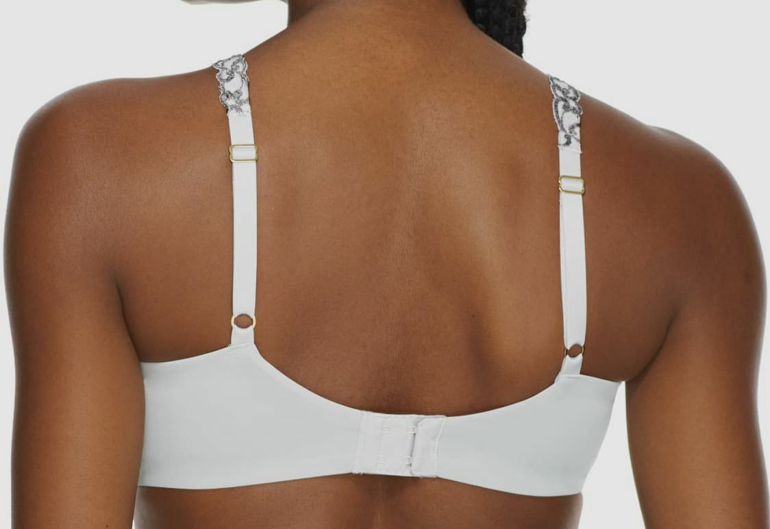 $72 Natori Women’s Blue Pure Luxe Stretch Underwire Contour T-Shirt Bra 32DDD