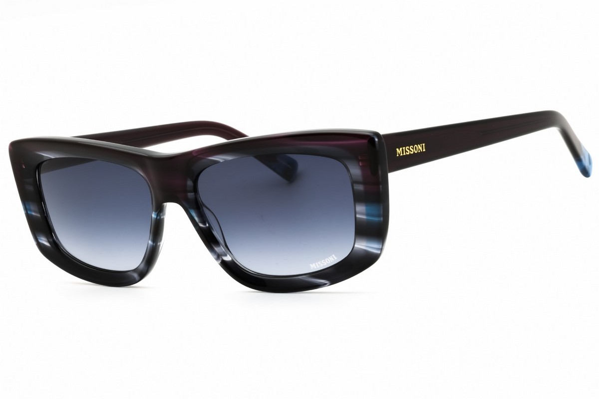 MISSONI MIS0111-0V43-56 Sunglasses Frame Size 56mm 145mm 16mm BLUE PATTERN Wom