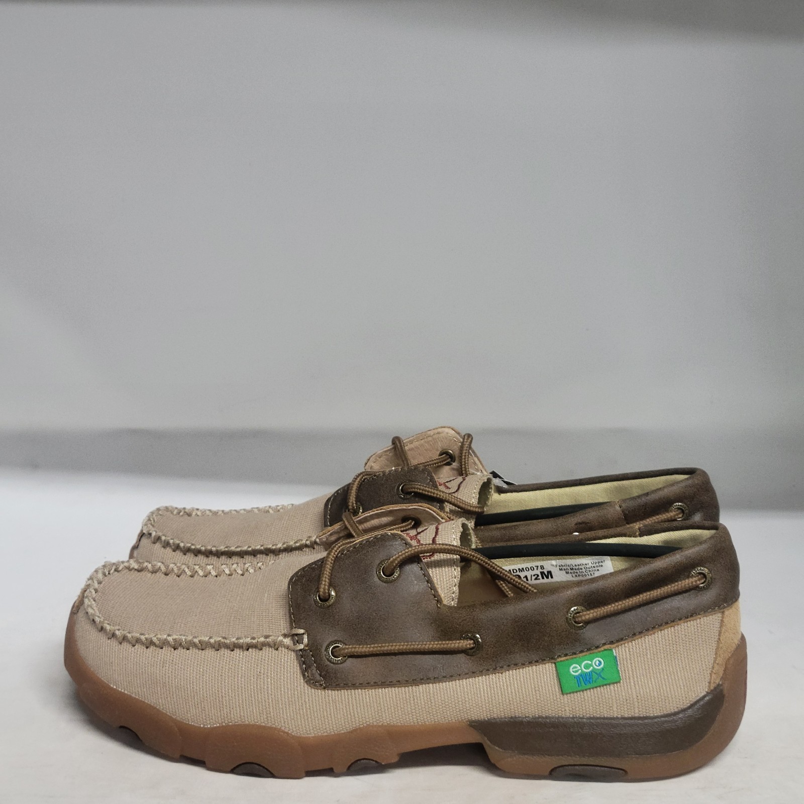Twisted X Mens Driving Moc Kahki/Bomber (VARIOUS SIZES)
