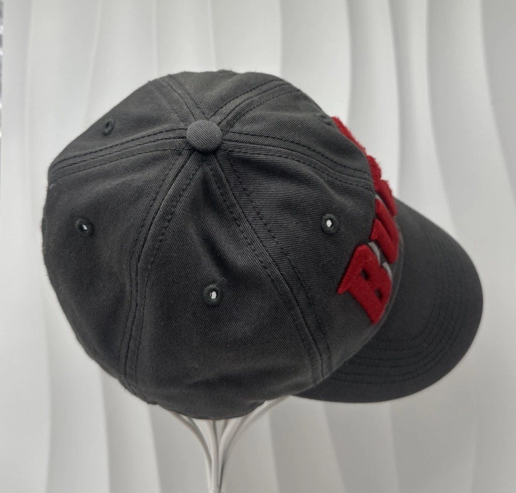 Australia Kangaroo Patch Hat Classic Oz Gray Distressed Adjustable Cap New