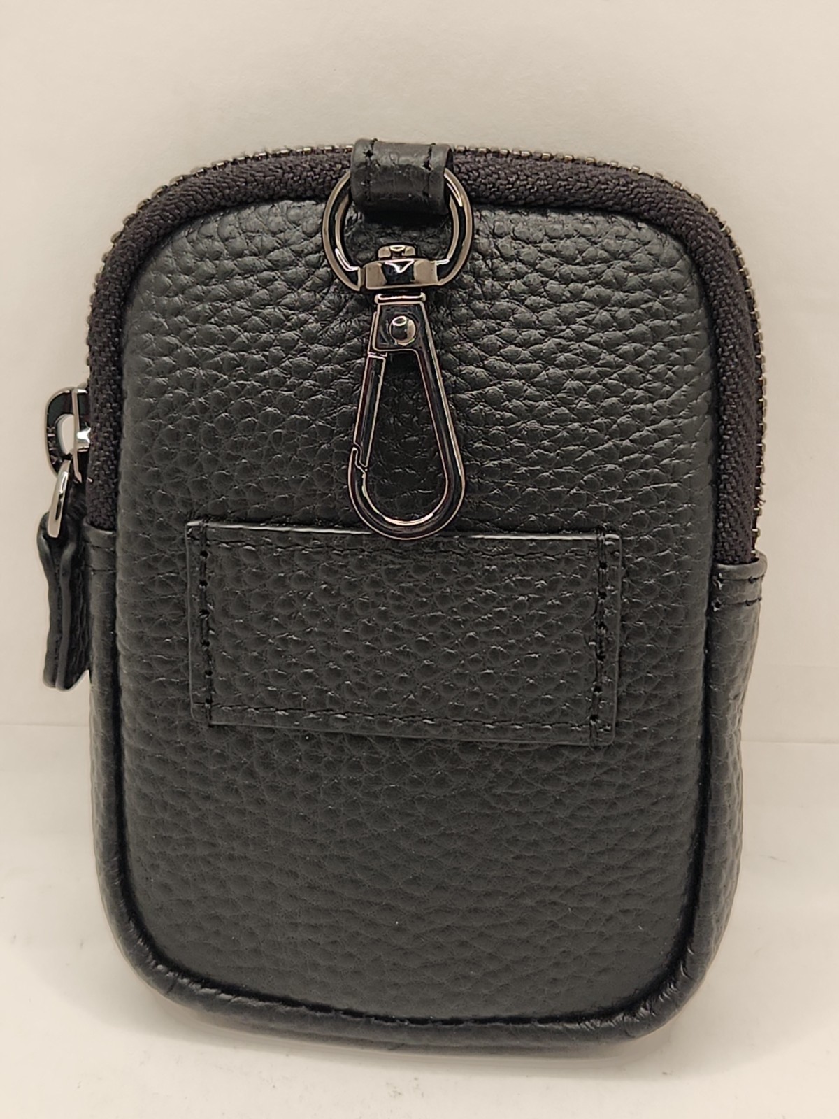 Bandolier Mini Zip Pouch – Black 2.75″W x 4″H