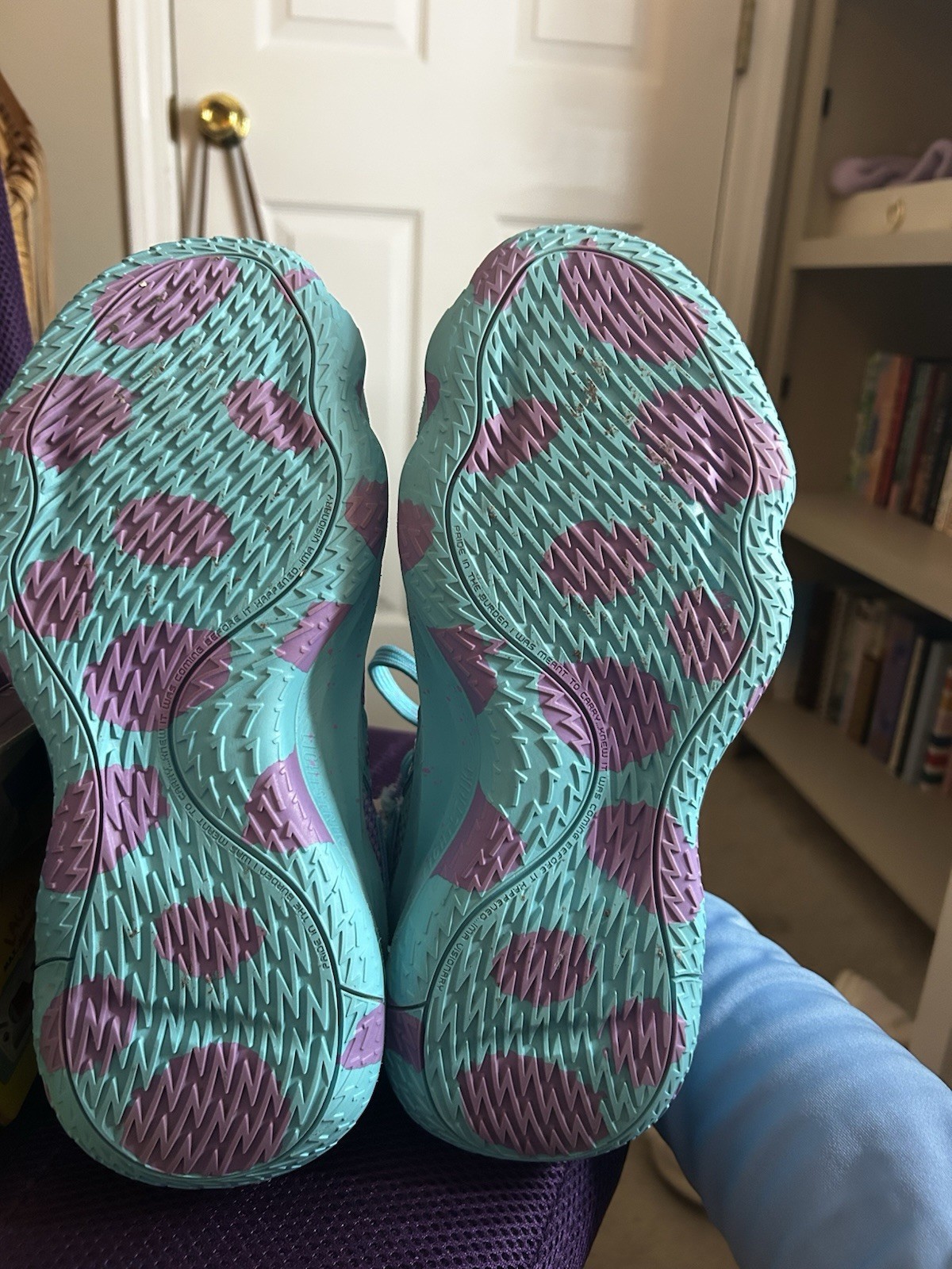 Monsters Inc. x adidas Dame 7 EXTPLY “Sulley” | Men’s Size 8