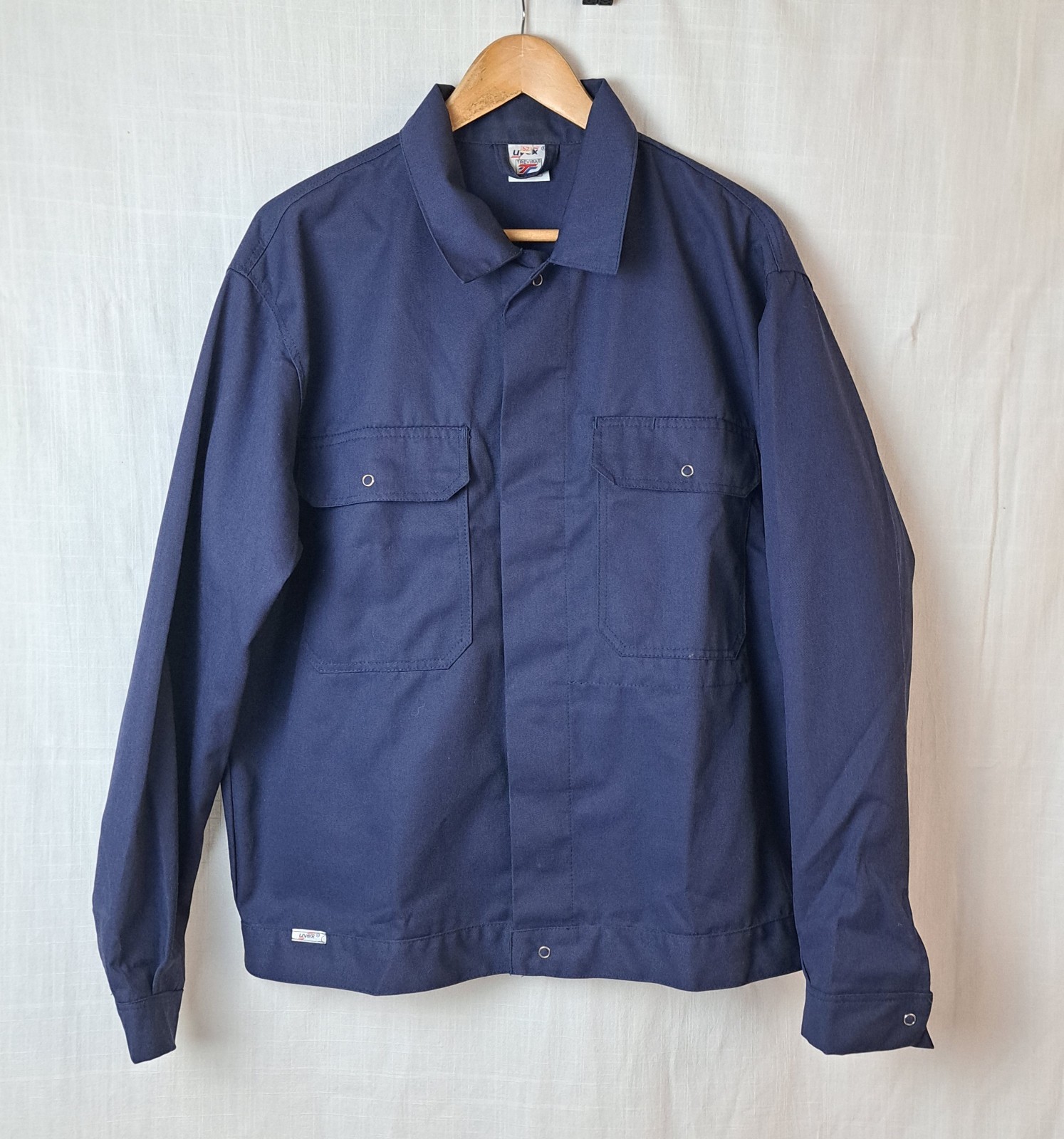 Uvex Trevira Mens Navy Blue Work Chore Jacket New without Tags Chest 42 “