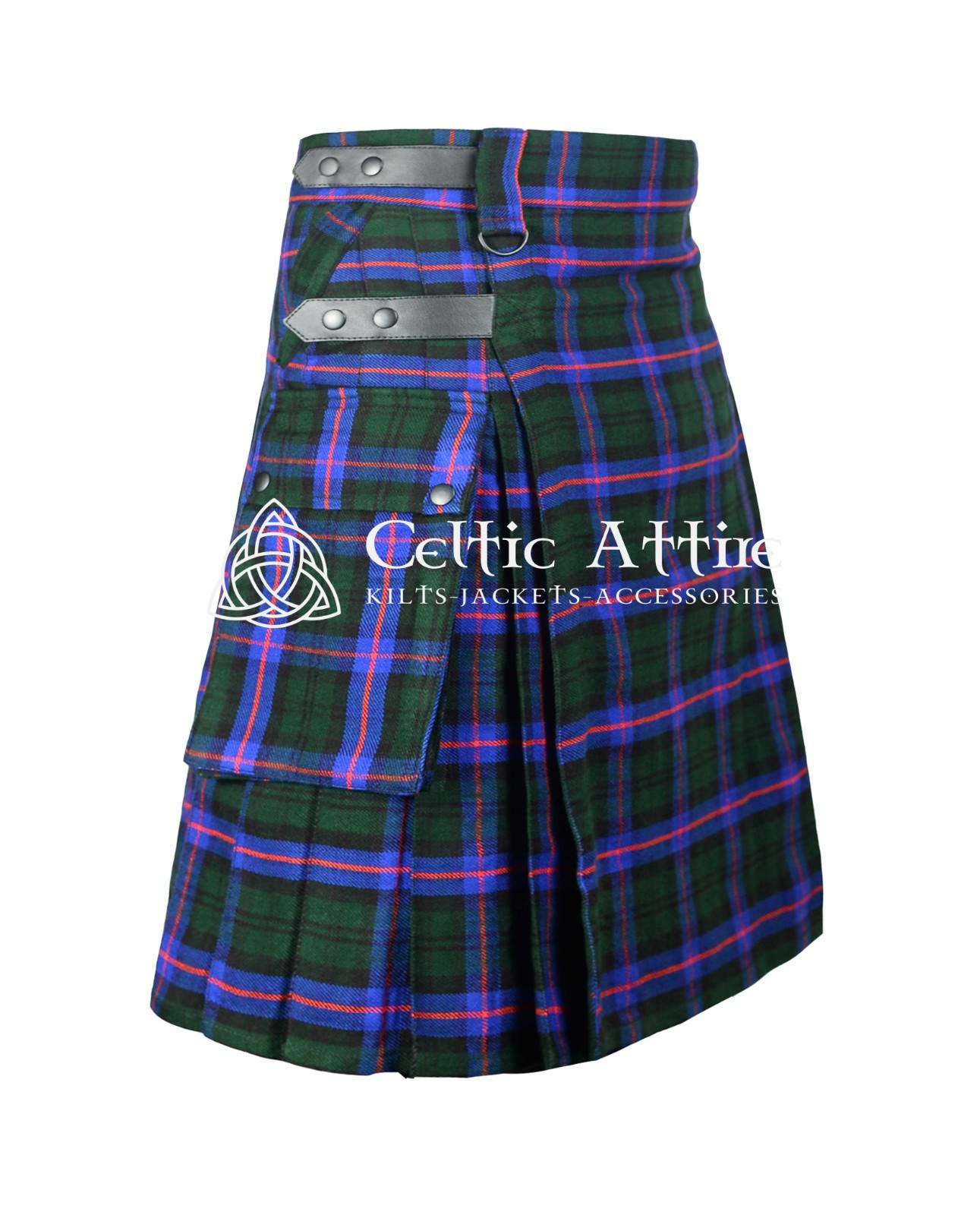 Armstrong Scottish Tartan Utility Kilt – Made to Order By Celtic Attire