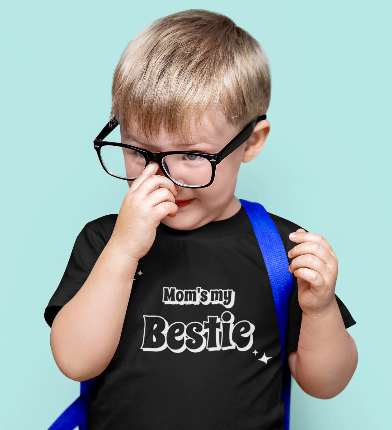 Youth Toddler Mom’s my Bestie Shirt Boys Girls Mommy and Me Mothers Day New Mom