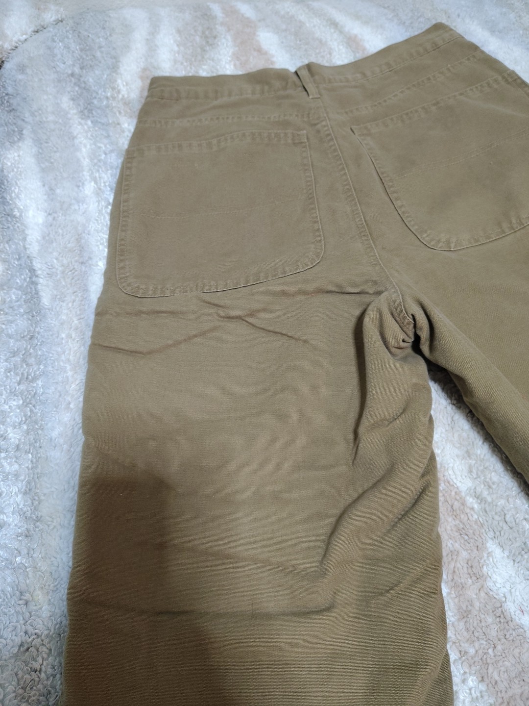 Guide Series Fleece Lined Multi Pocket Insulated Cotton Canvas Pants Sz 30 x 30