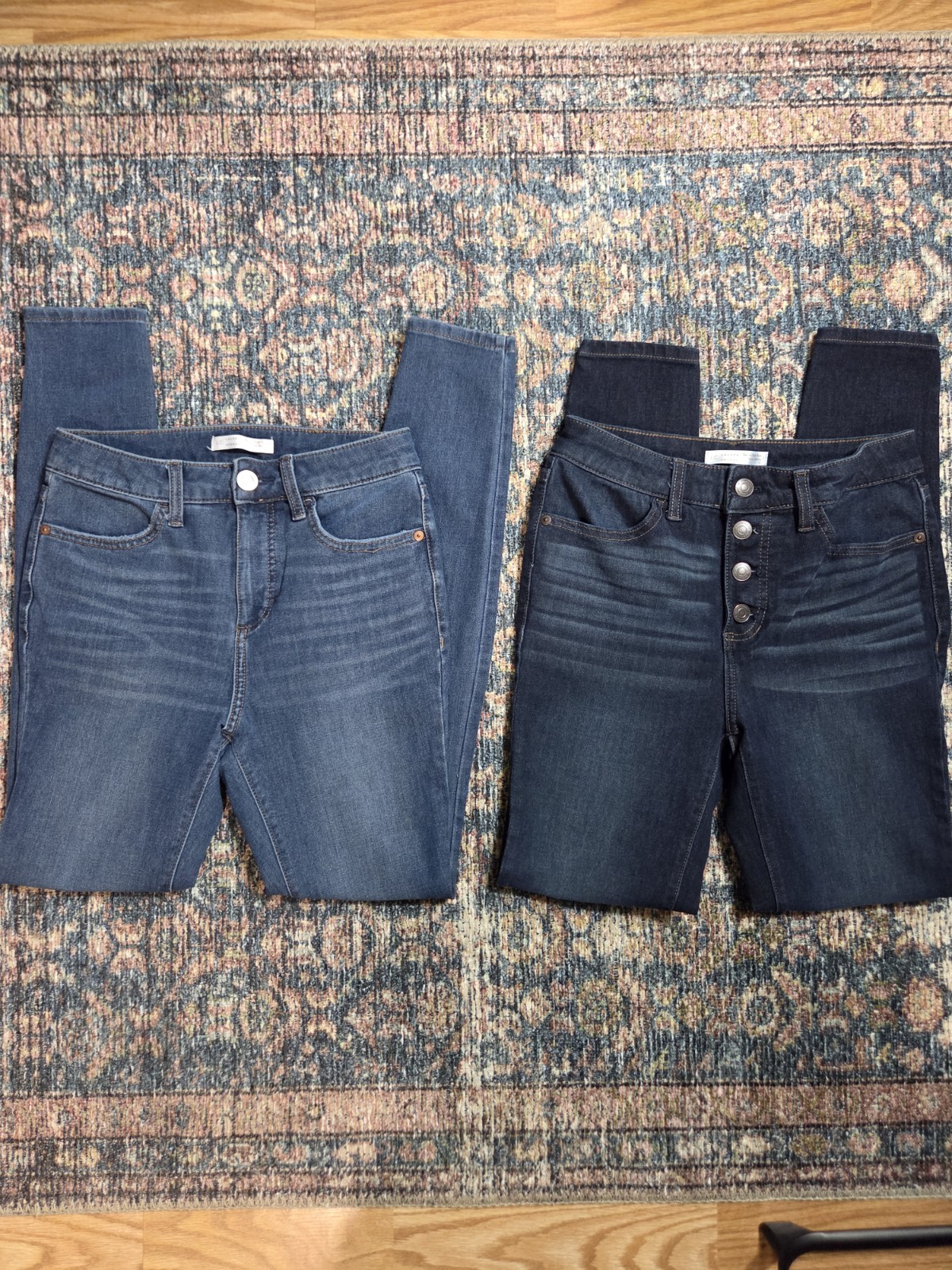 LC Lauren Conrad Super High Rise Super Skinny Jeans Bundle | Size 0 | 2 Pairs