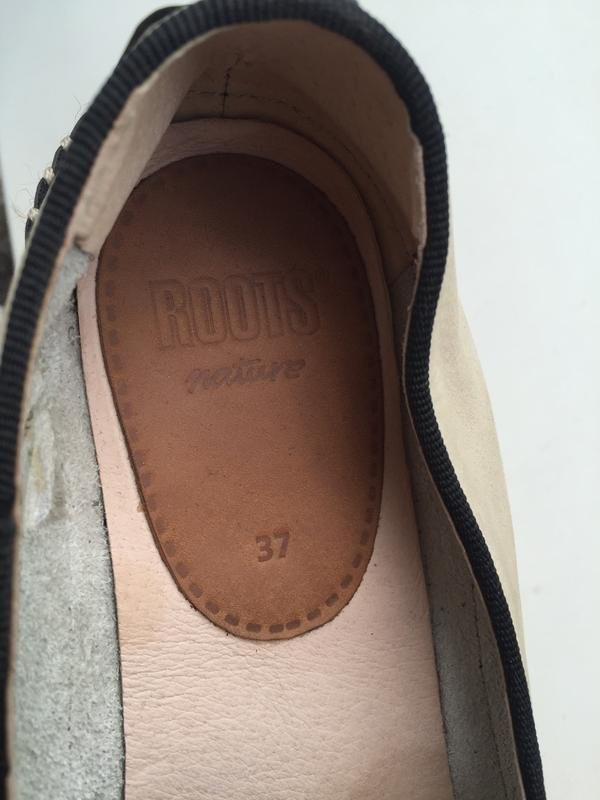 women roots espadrilles beige leather 36.5