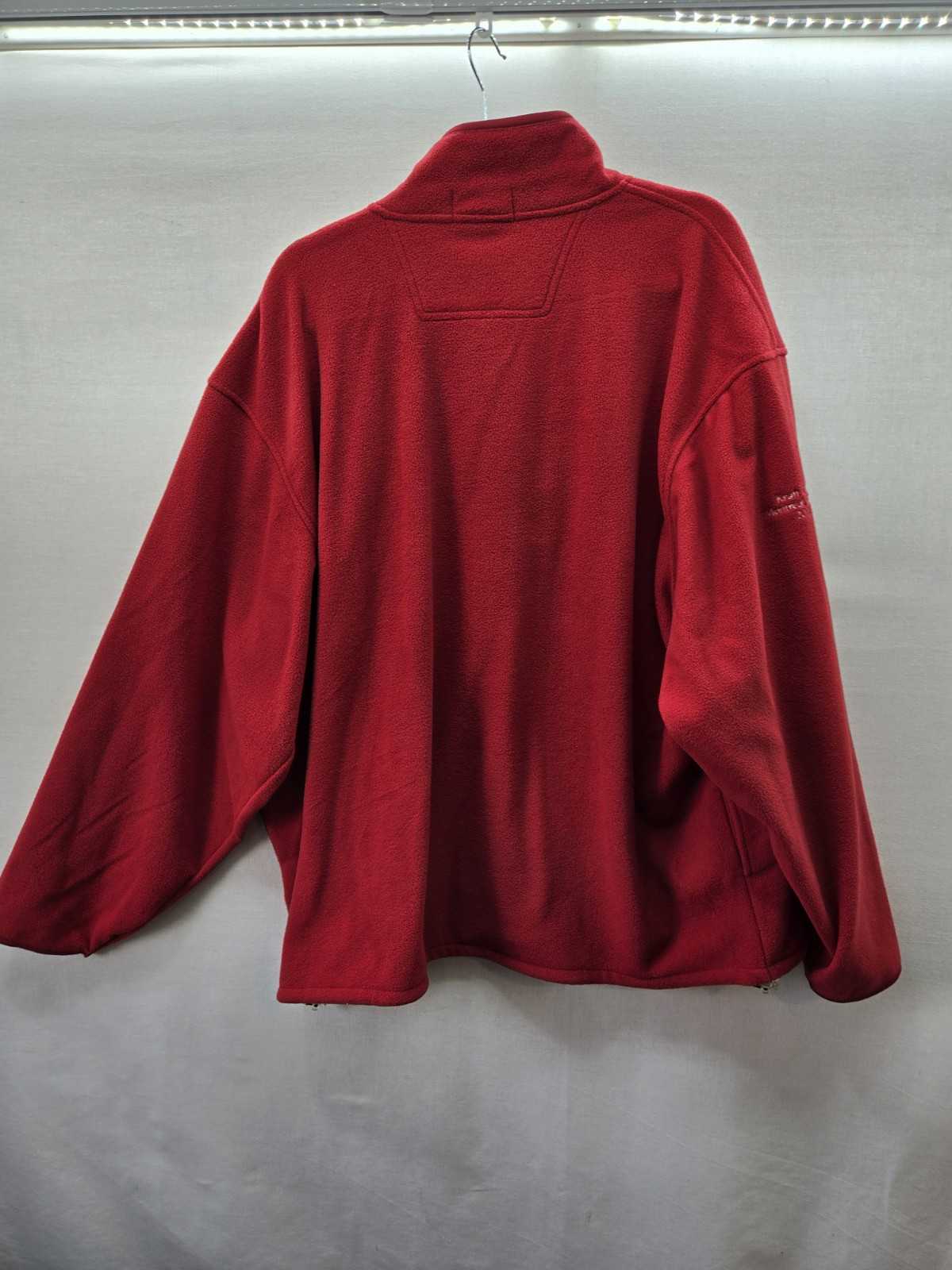 Vintage Kraft Pullover Antigua Sweatshirt Red Logo 1/4 Zip Fleece 5280 Mens Xl