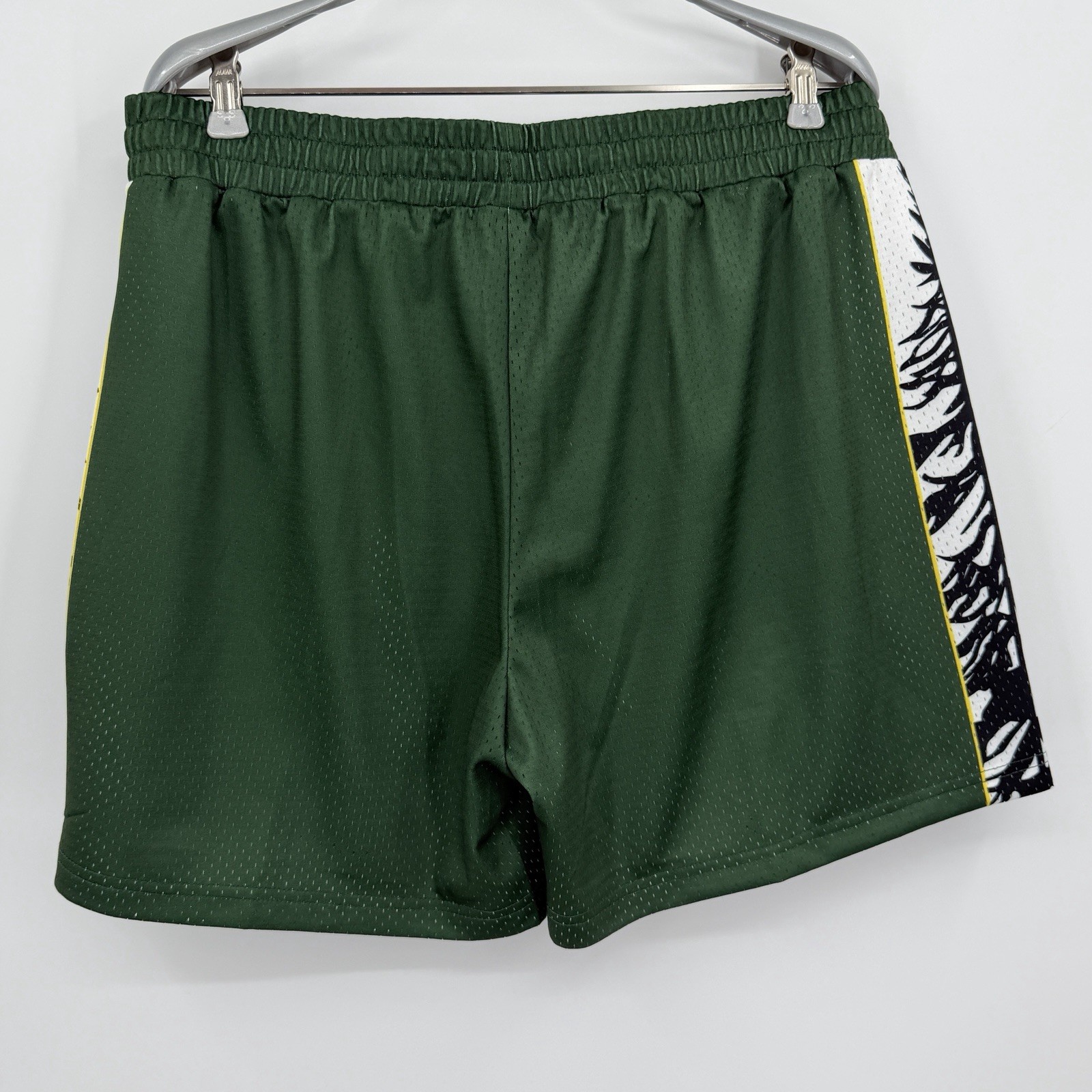Baseball Lifestyle 101 Mesh Athletic Shorts sz L Large Men’s Forest Green
