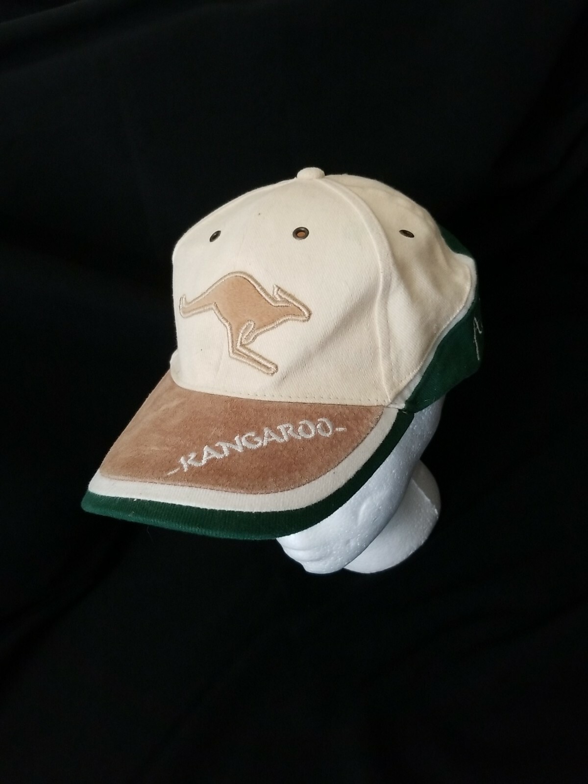 KANGAROO AUSTRALIA ADJUSTABLE BASEBALL CAP Vintage 100% cotton