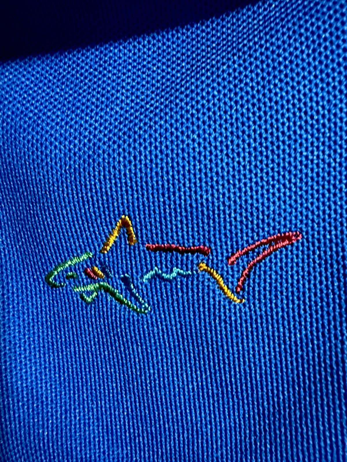 DAUPHIN HIGHLANDS POLO BLUE SHIRT SIZE XL GREG NORMAN NWT