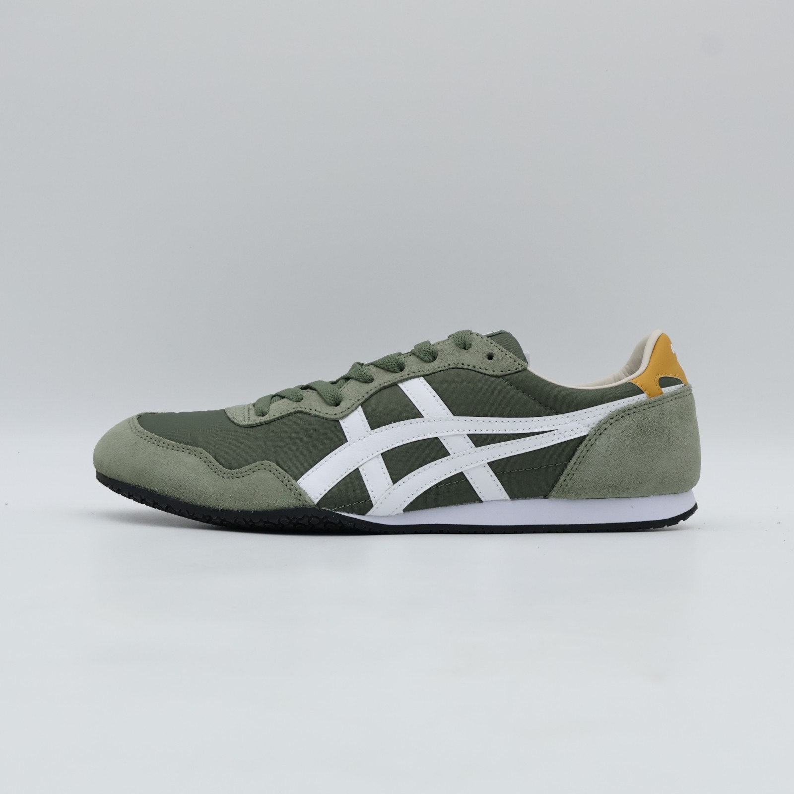 1183B400-304 Onitsuka Tiger SERRANO BURNT OLIVE WHITE (Men’s)