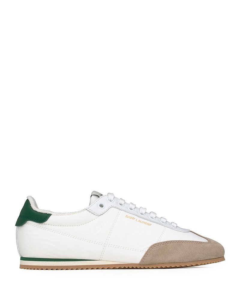 Saint Laurent Aston Sneakers Men’s 11US/44EU Bianco Round Toe Lace Up Closure