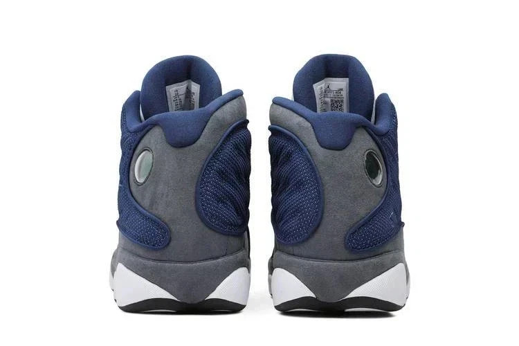 Men – Jordan 13 “Flint” Retro Navy White Gray 414571-404 Size US 7-12