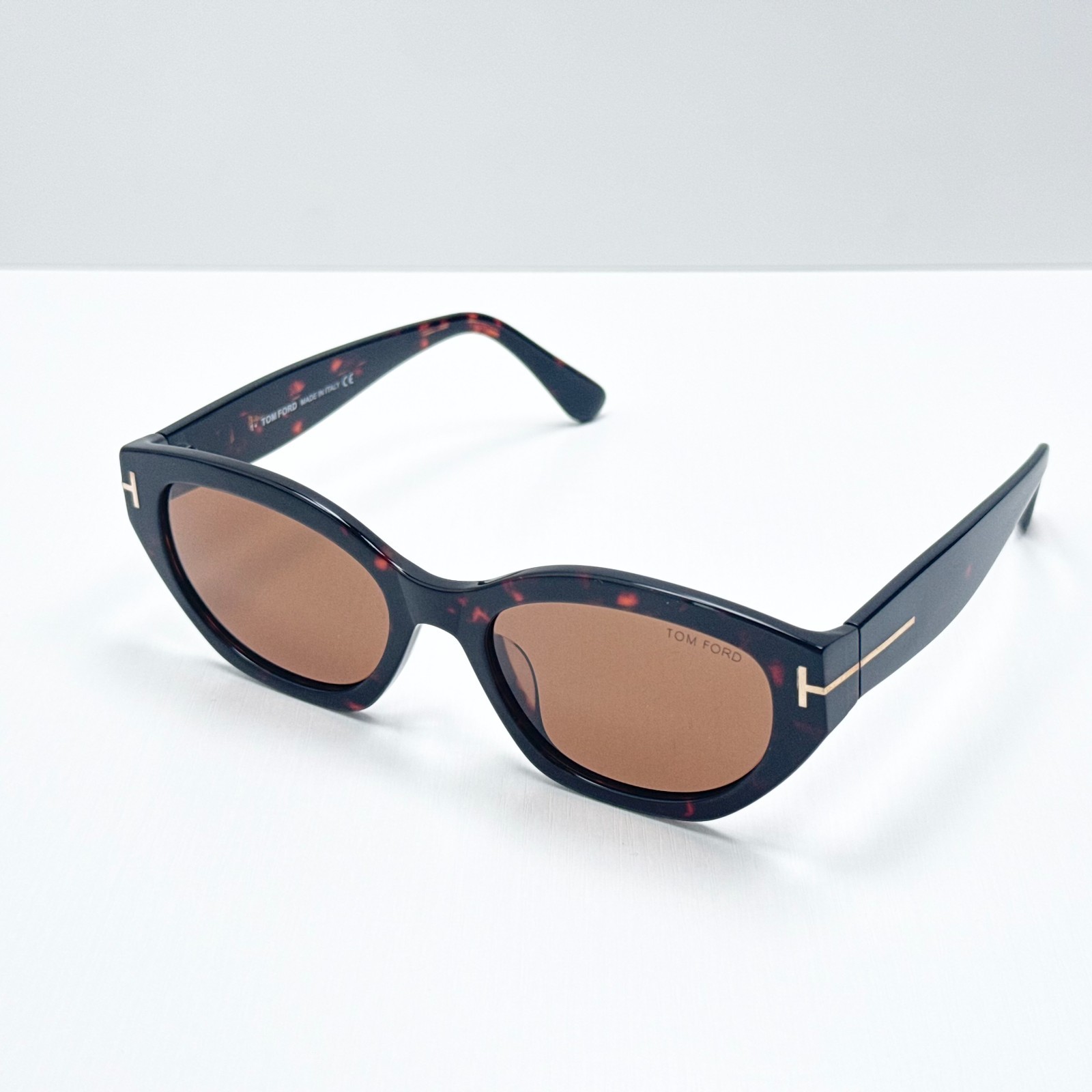 Tom Ford Penny FT1086 Sunglasses Havana Brown Unisex 55mm New