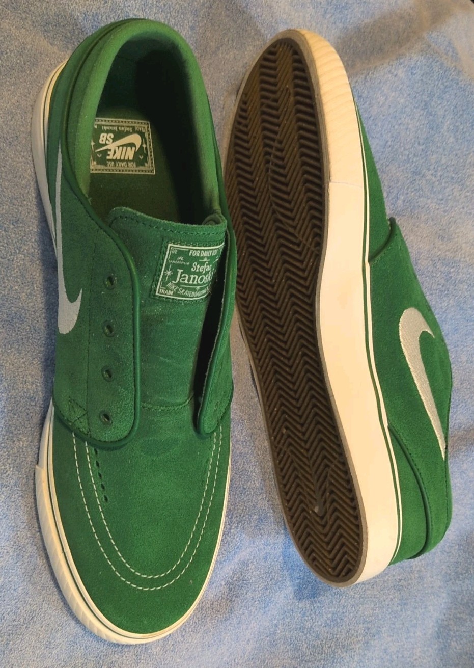 🔥Brand New Nike💥SB Janoski OG+ Pine Green/Summit White🔥Sz 11 New Hard To Find