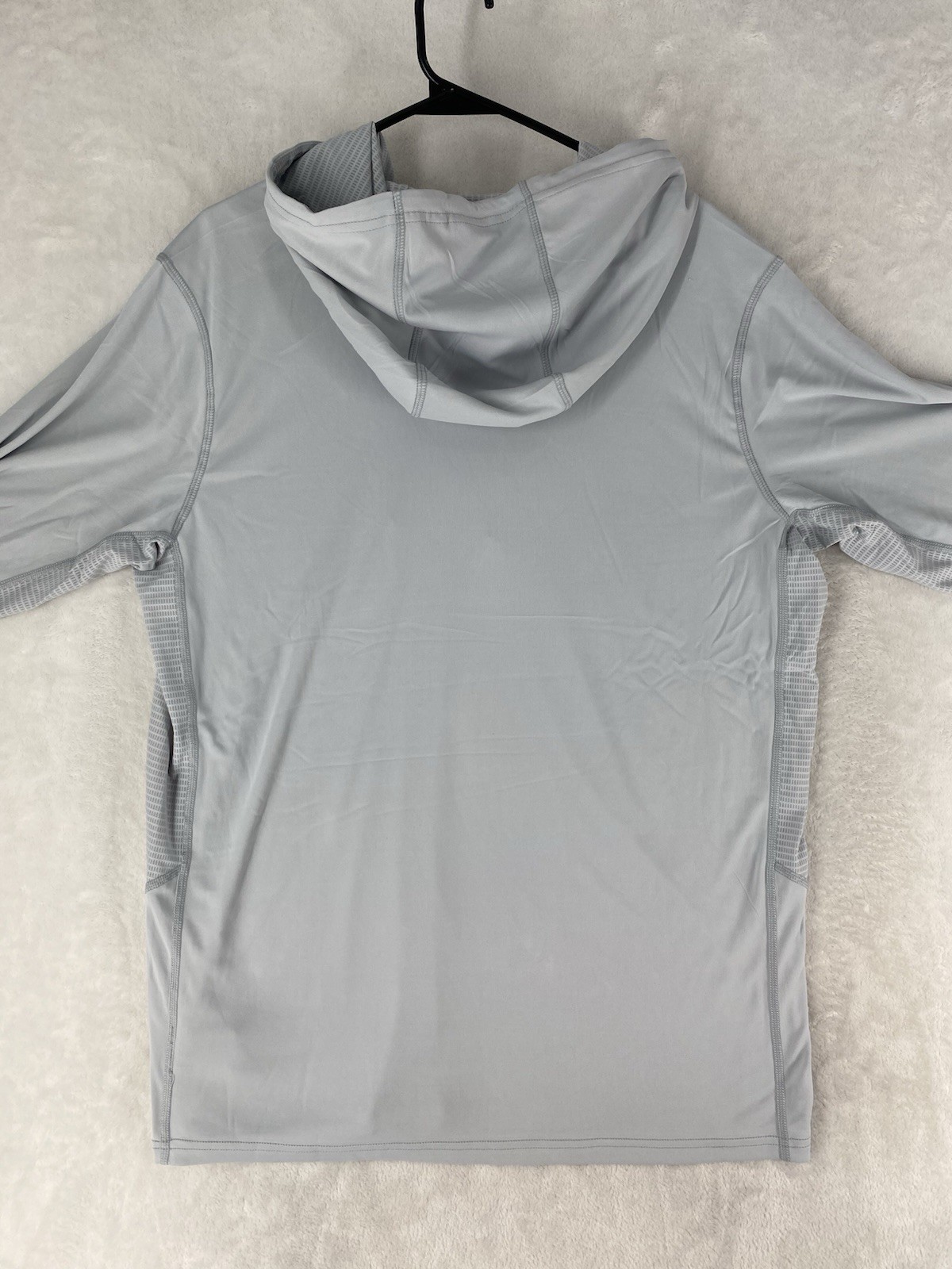 Lot of 3 Pelagic Hoodie Hooded Sun Shirt Large Gray Vaportek UPF 50 Fishing