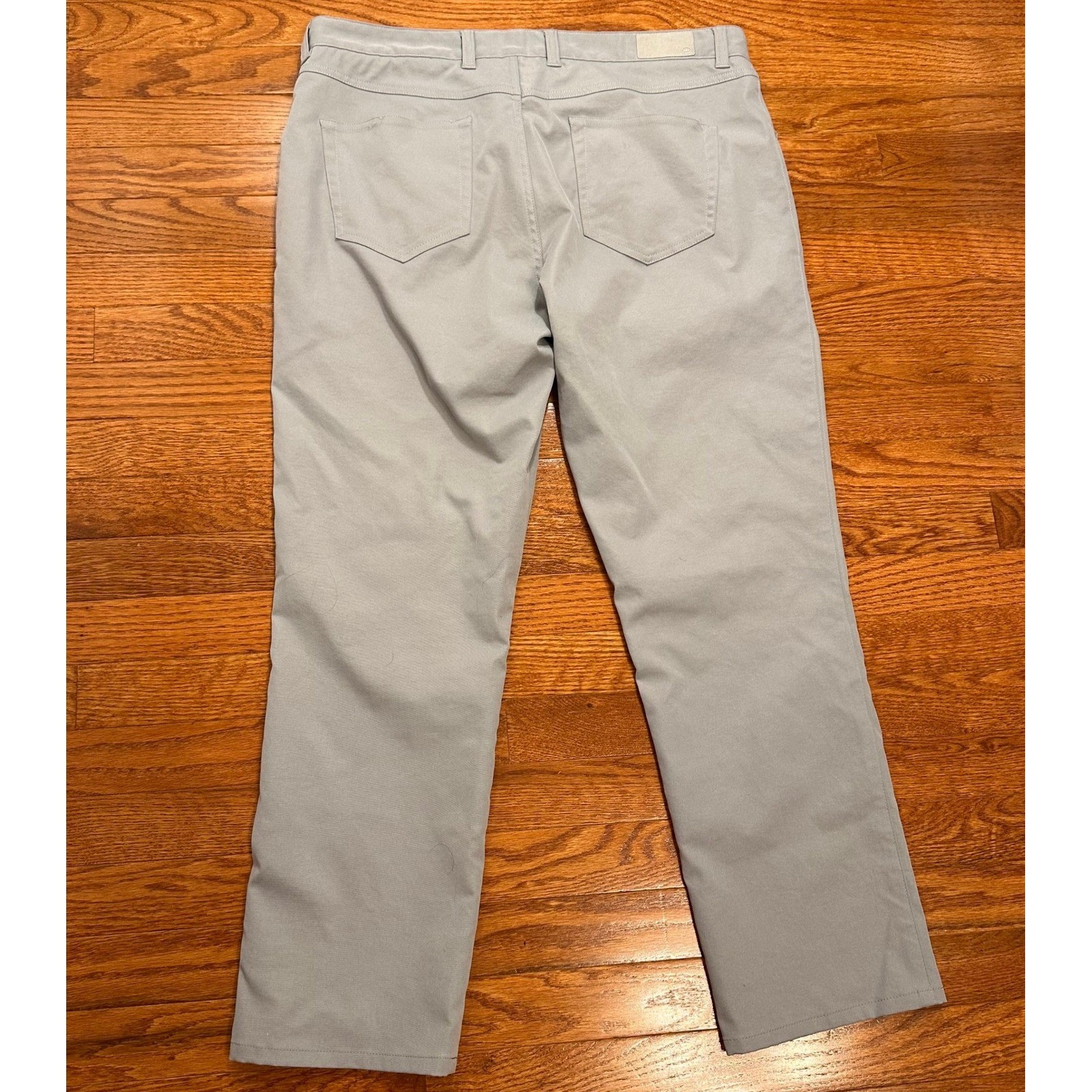 Peter Millar eb66 Performance Five Pocket Pants Fits Mens 36×28 Gale Gray Golf