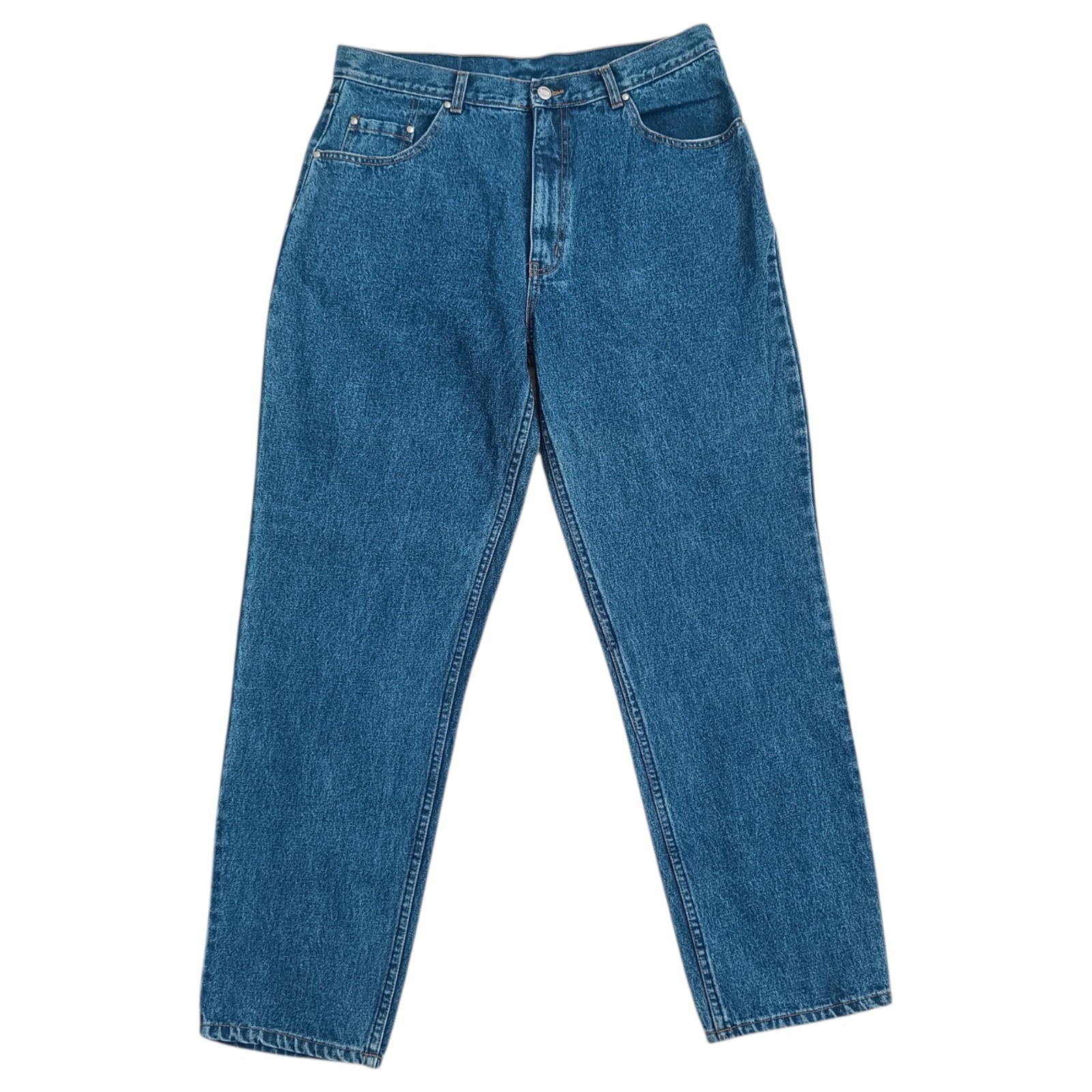 Vintage Brutus Gold Jeans Blue Denim 36×32 Regular Fit Stonewash Deadstock