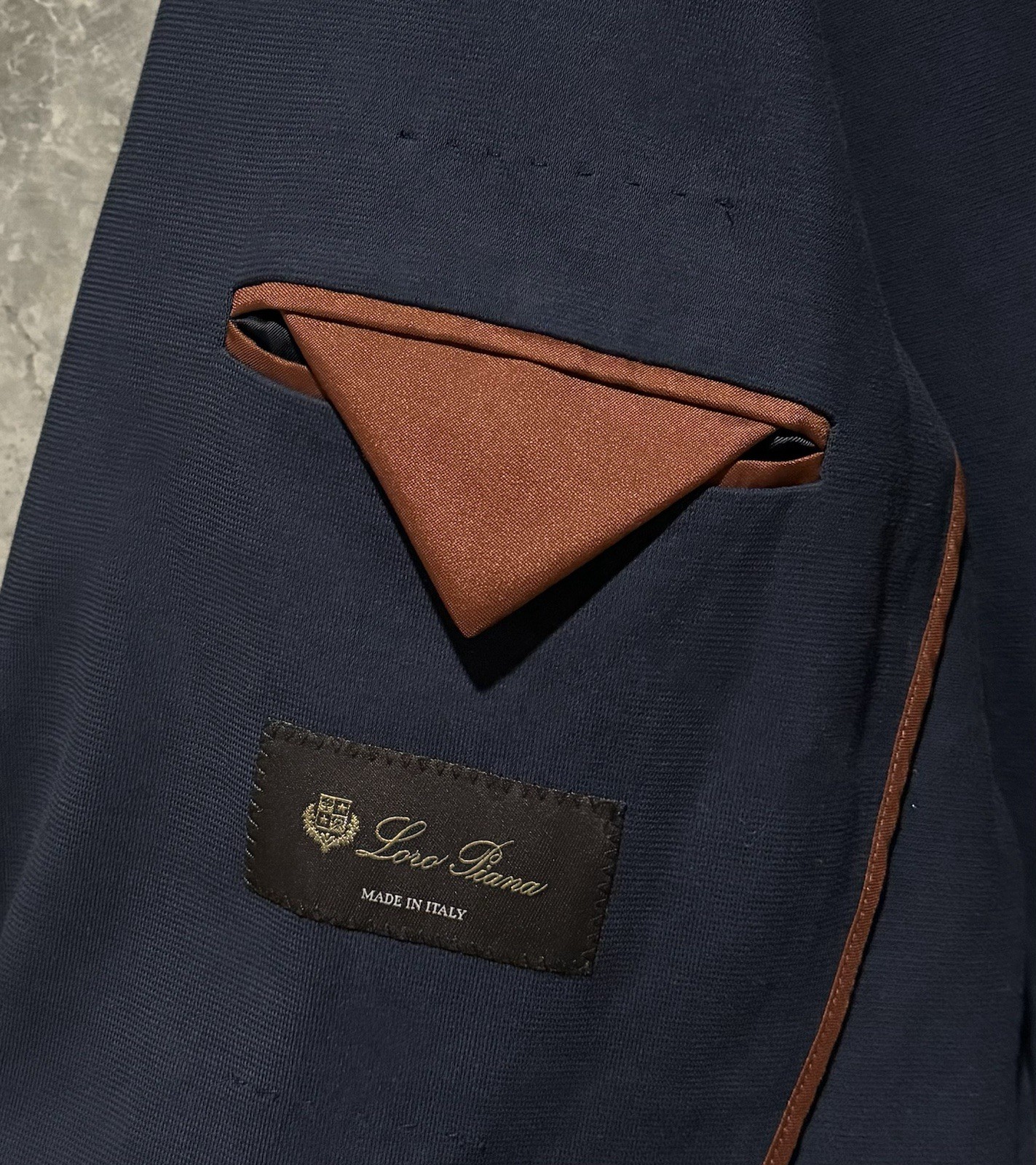 LORO PIANA ‘Sweater Jacket’ Lightweight Knit Cotton Jersey Piquè 52 IT $3250+