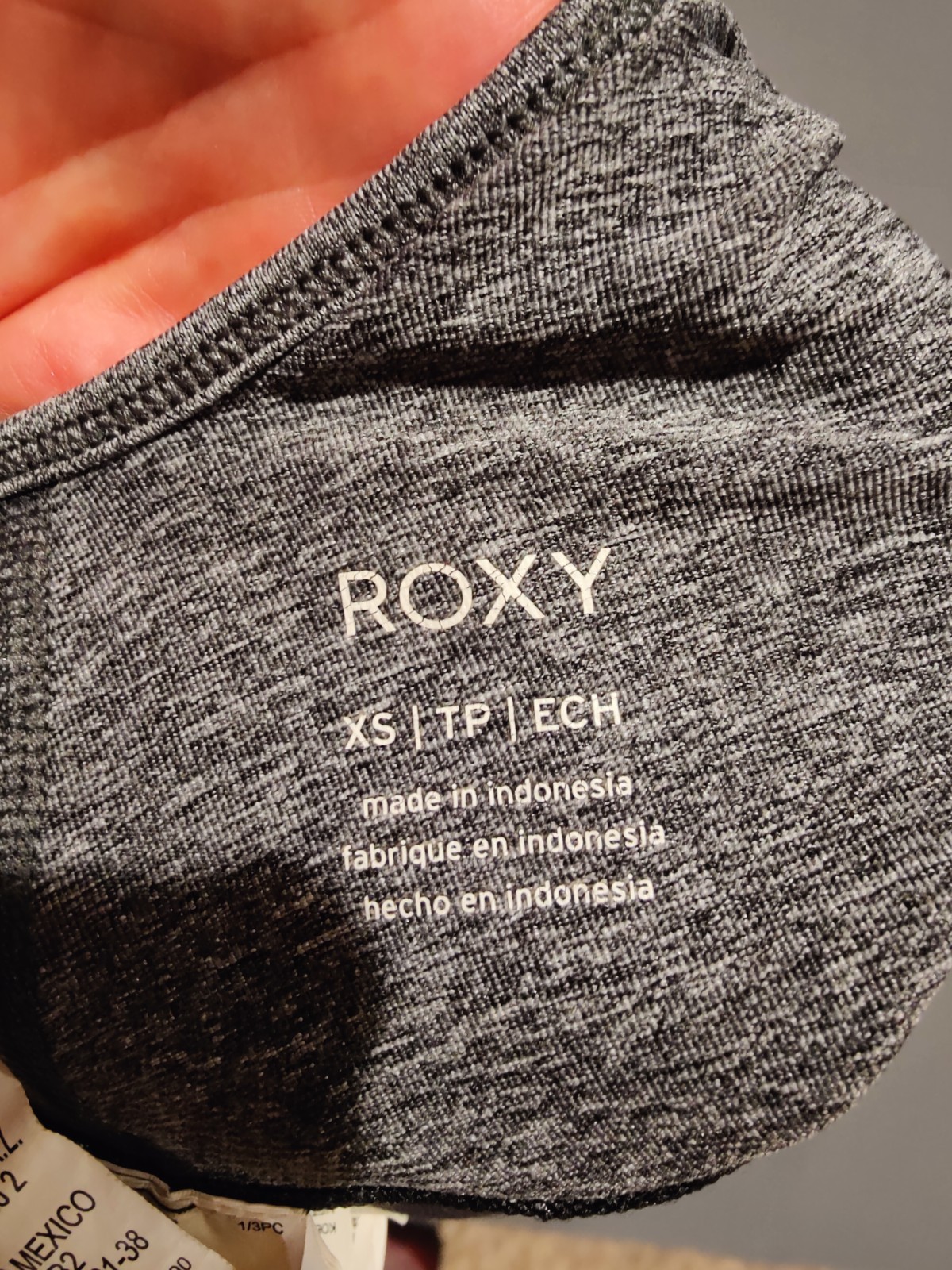Roxy Fitness Workout Romper XS Long Sleeve One Piece Jumper EUC