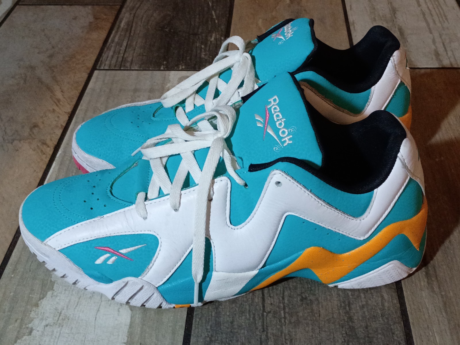 Reebok Kamikaze II Low Shawn Kemp Spearmint White (GX6120) Men’s Size 12 Miami