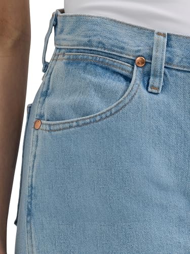 14MWZ Wrangler Womens Cowboy Cut Slim Fit Jean Bleach 7X34