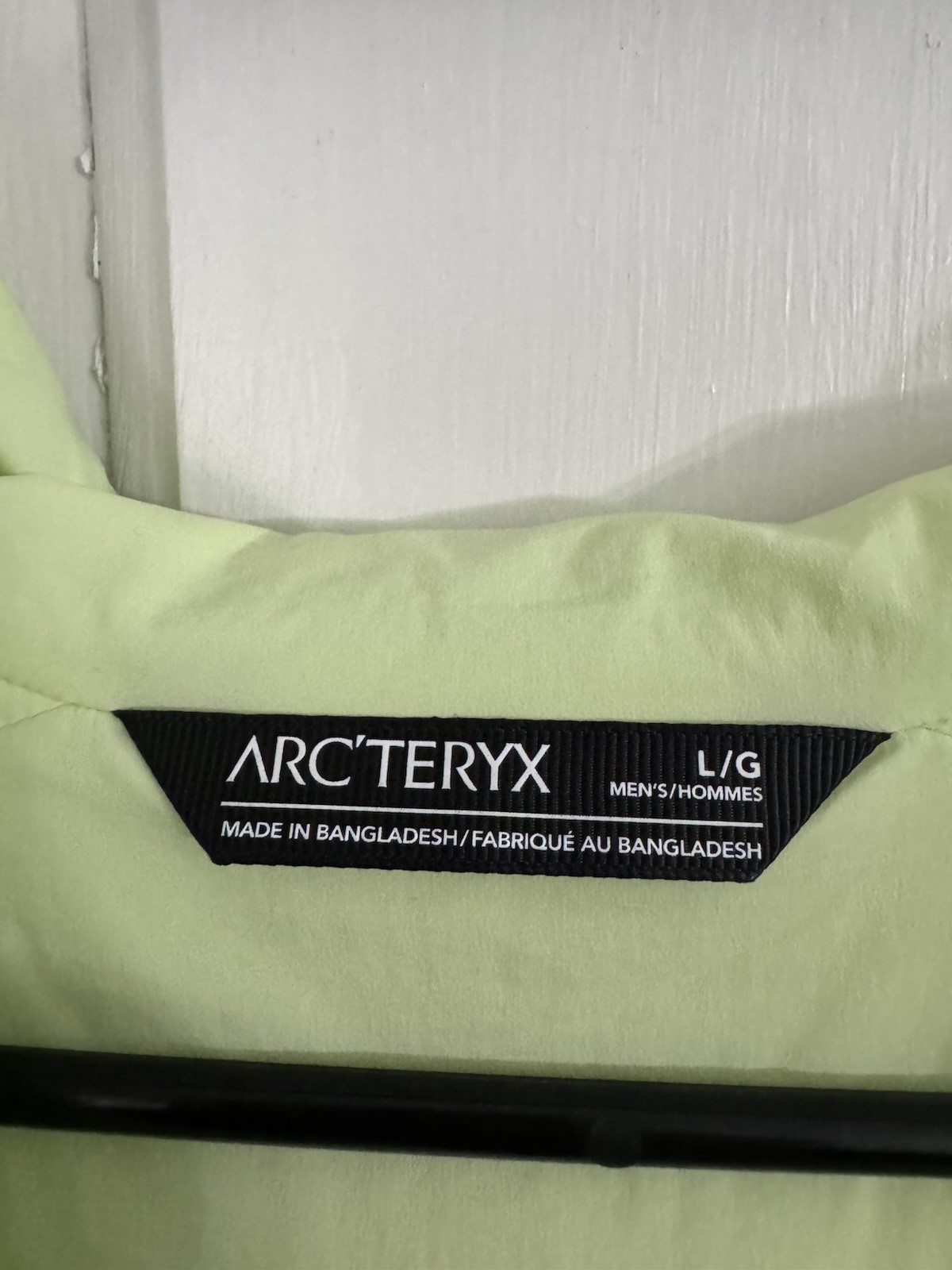 Arcteryx Atom SL Hoody Shincha Size Large