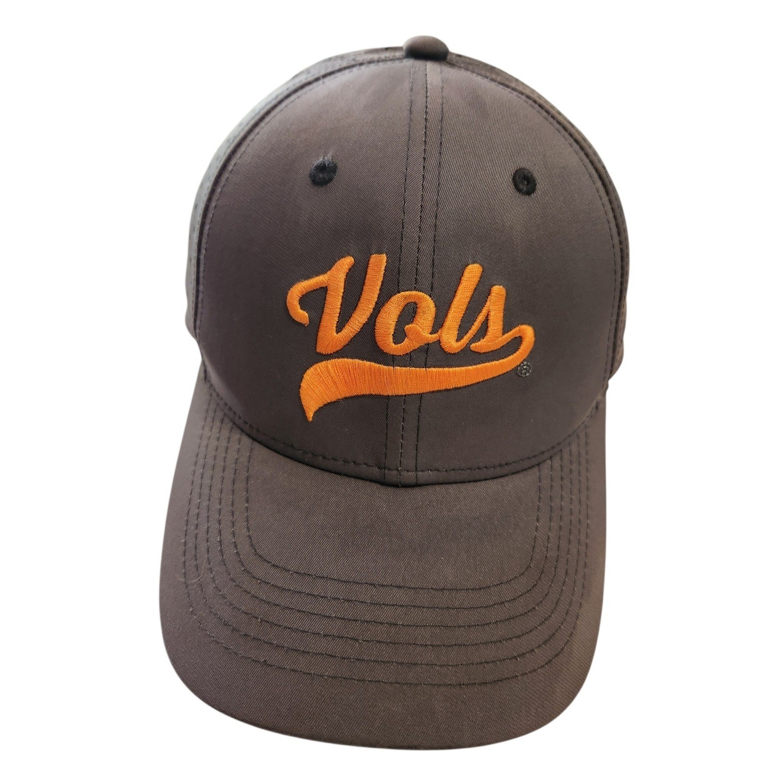 Volunteer Traditions Tennessee Vols Hat Brown Orange Perforated Snapback Cap