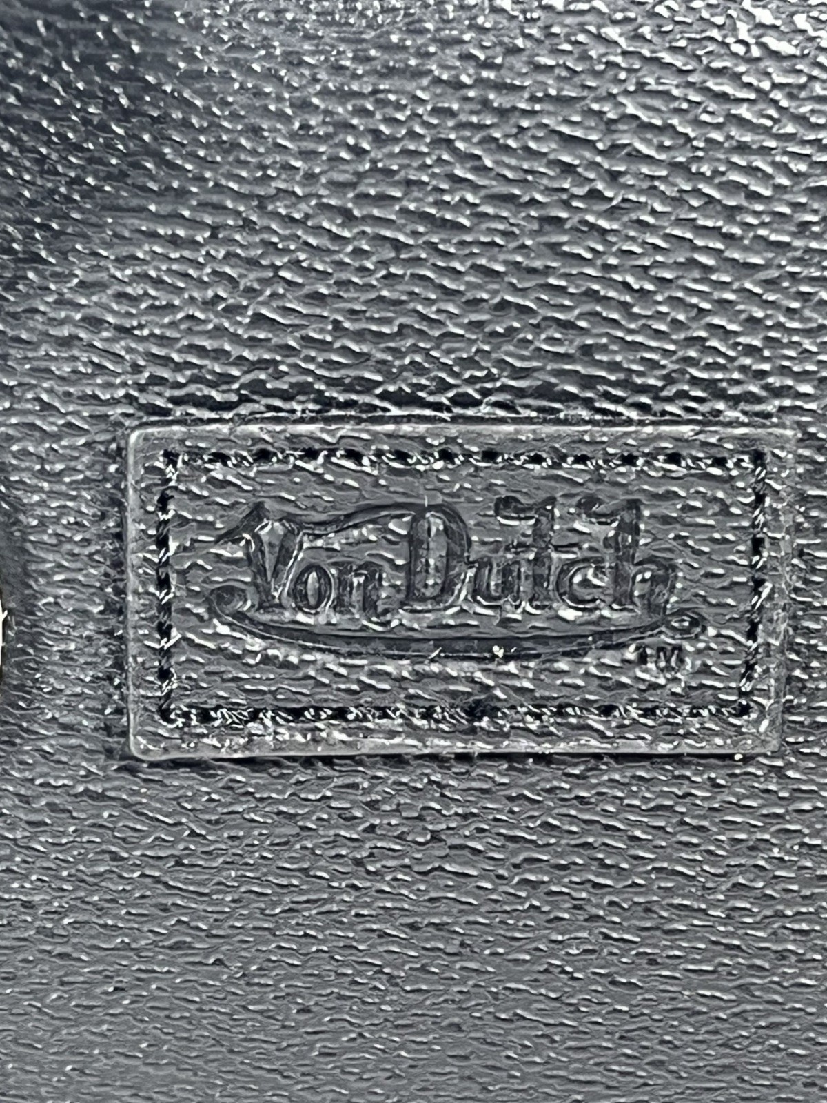 Von Dutch Classic 51 Black & White Flying Eyeball Bowling Crossbody Bag NWT Punk