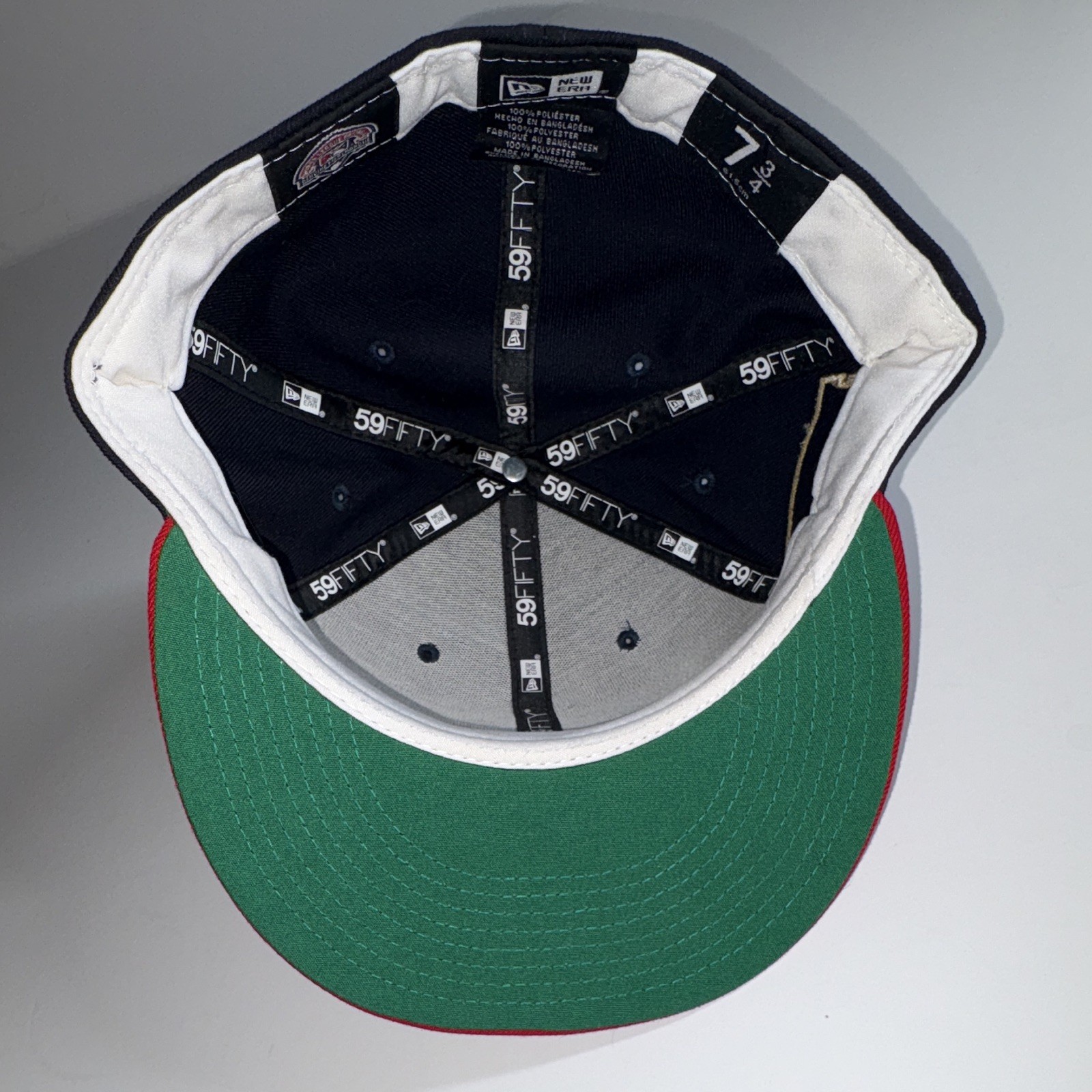Buffalo Bisons New Era 59FIFTY Itn’l League Fitted Baseball Cap Navy/Red 7 3/4