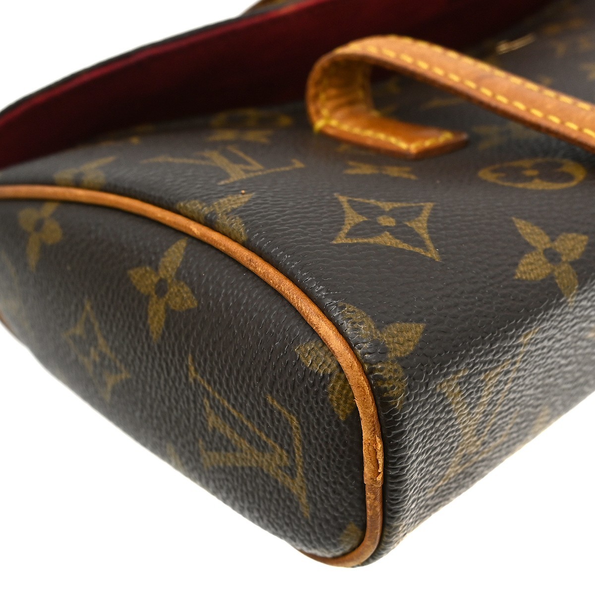 Best02 LOUIS VUITTON MONOGRAM SONATINE HANDBAG M51902 YQ07041